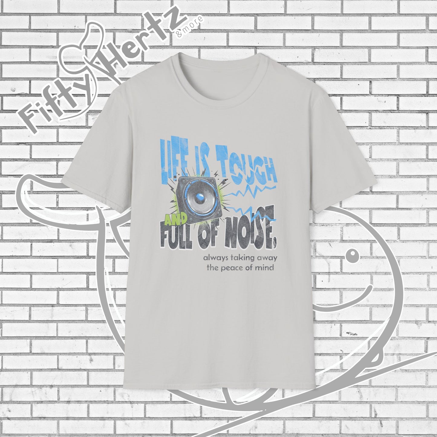 Full of Noise (Light) Unisex T-Shirt