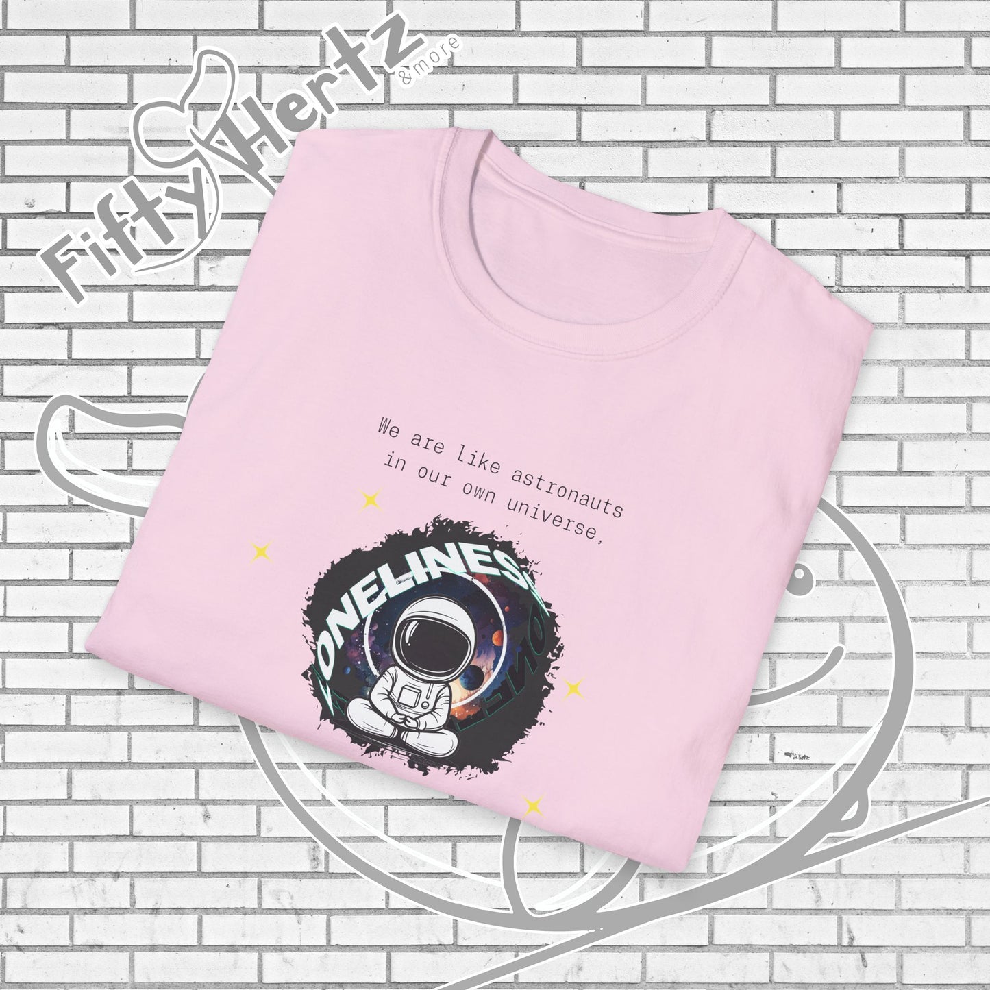 Lonely Universe (Light) Unisex T-shirt