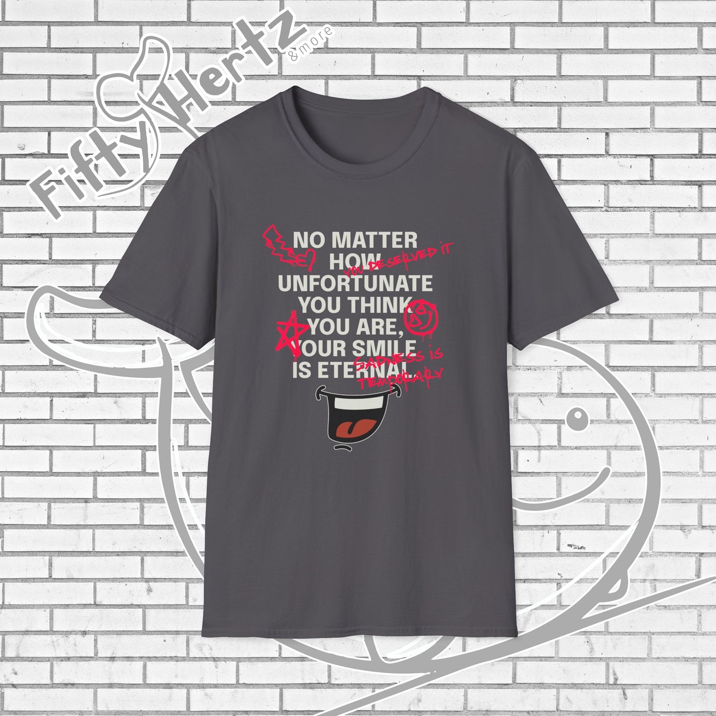 Eternal Smile (Dark) Unisex T-Shirt