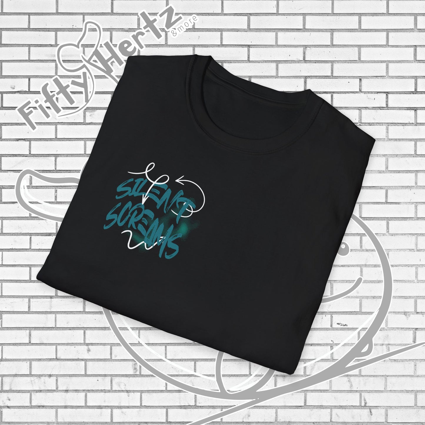 Silent Scream (Dark) Unisex T-Shirt