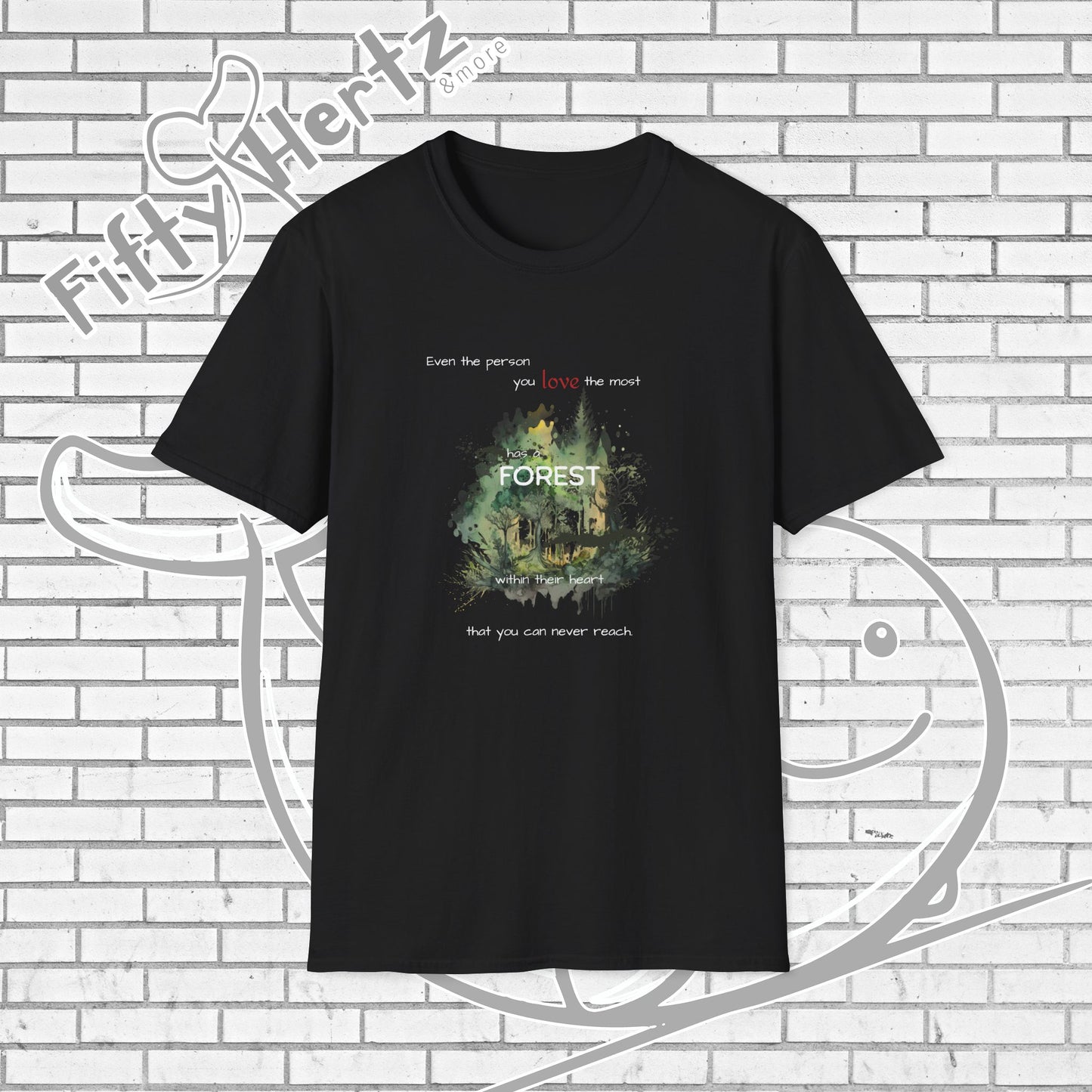 Unreached Forest (Dark) Unisex T-Shirt