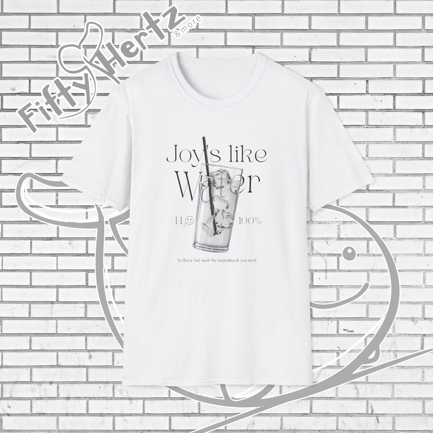 100% H2O (Light) Unisex T-Shirt