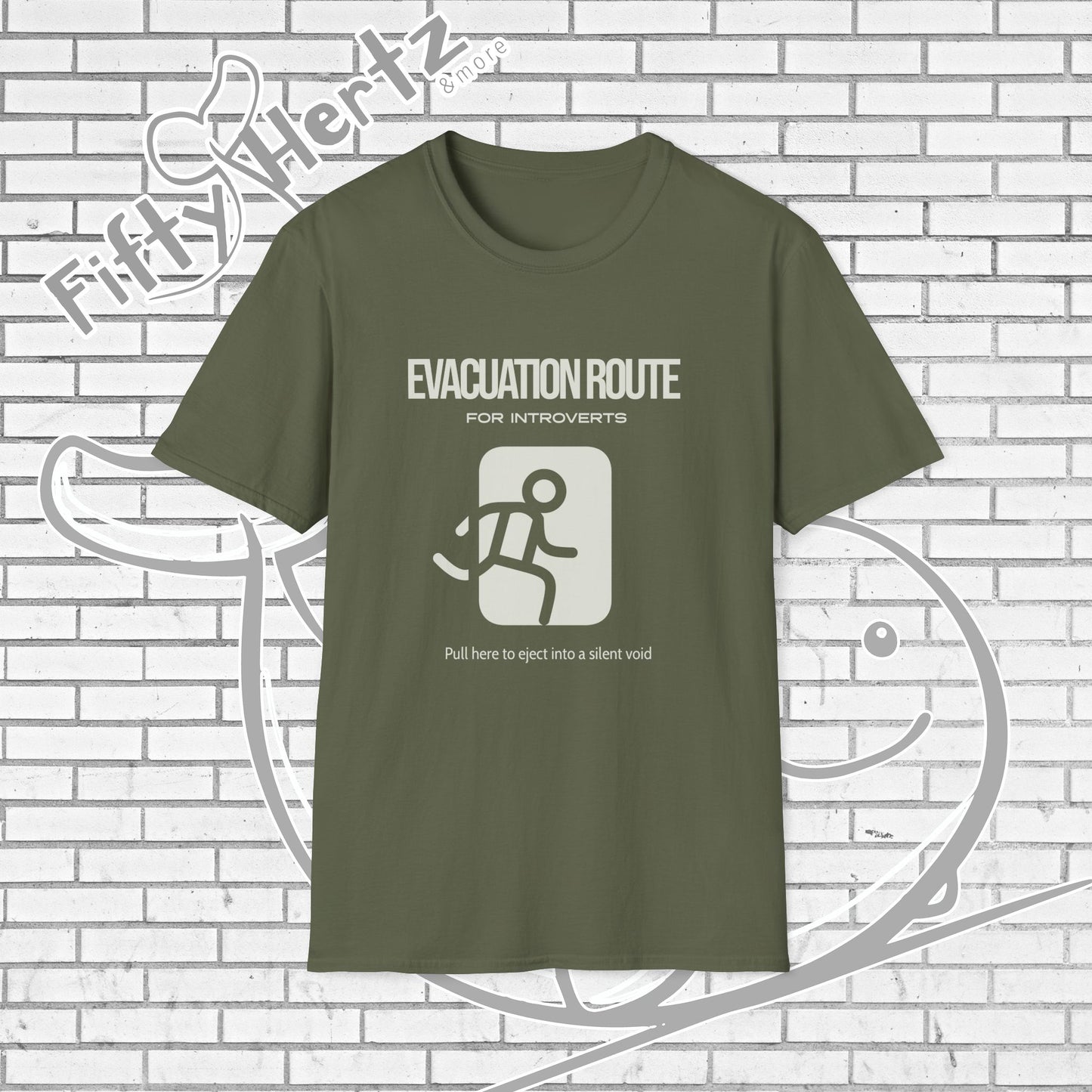 Evacuation Route (Dark) Unisex T-Shirt