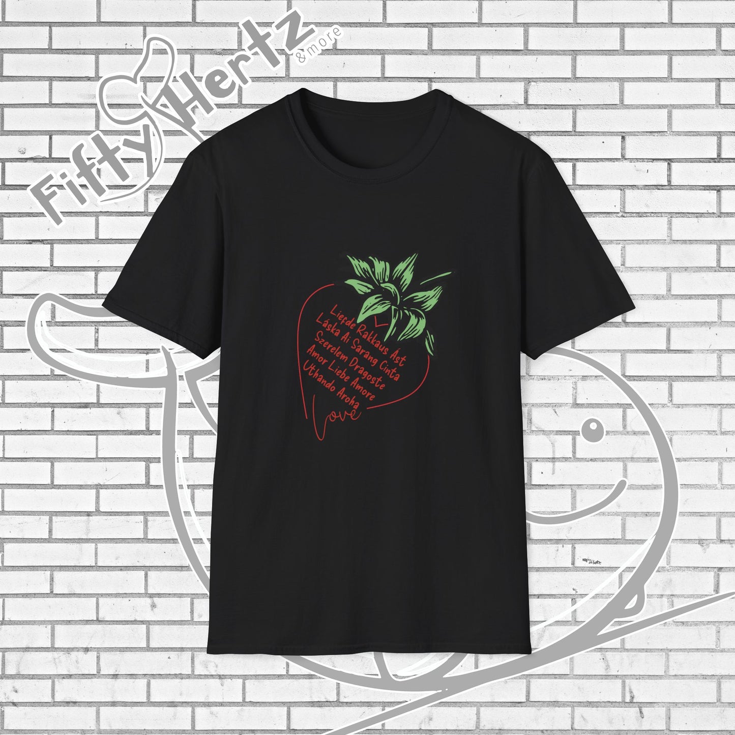 Strawberry Love Unisex T-Shirt