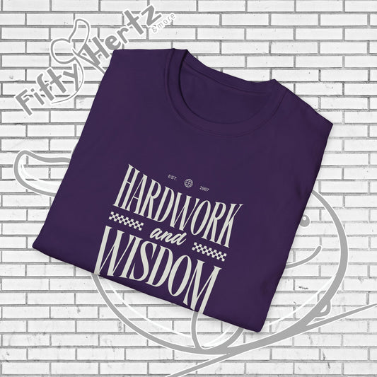 Hardwork & Wisdom (Dark) Unisex T-Shirt
