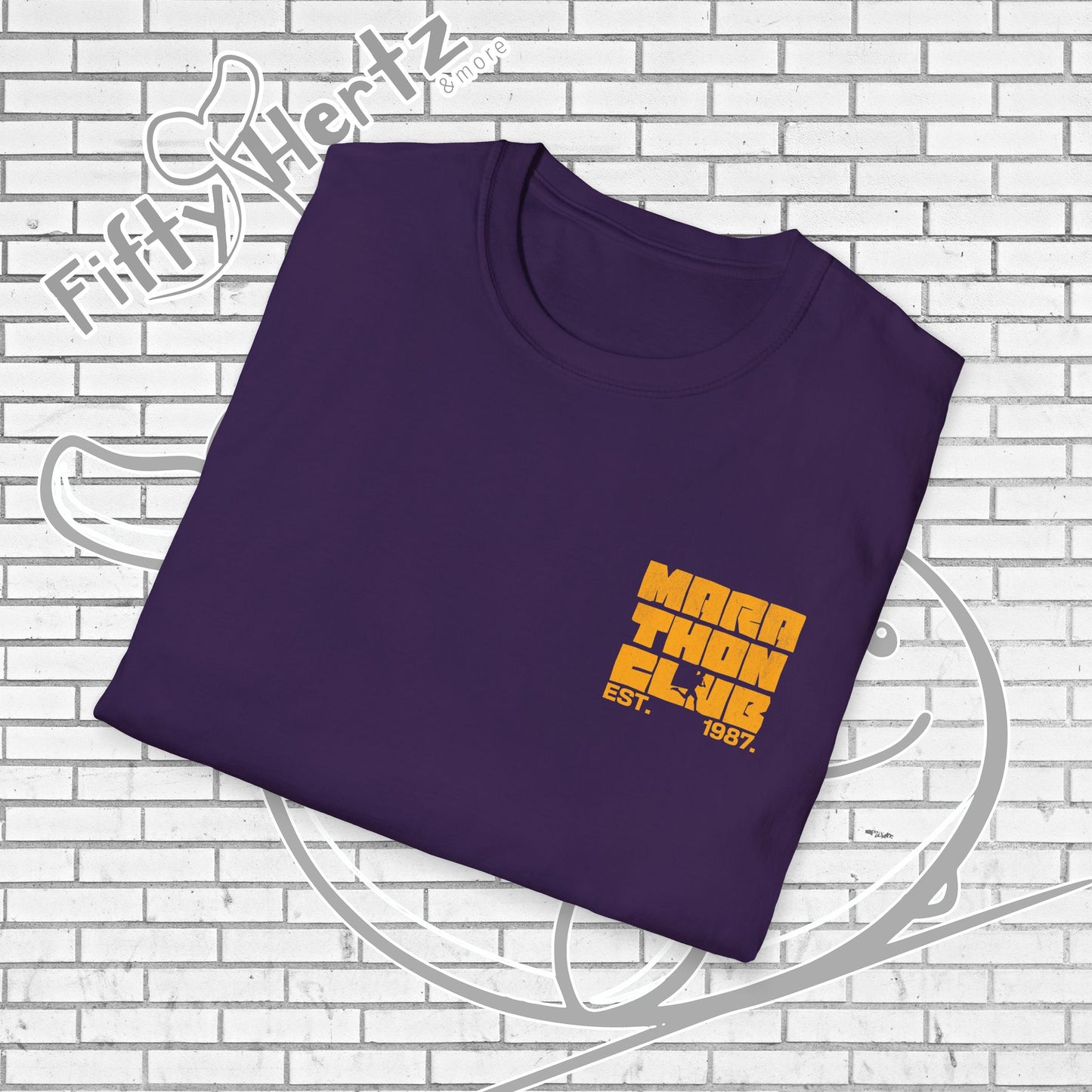 Marathon CLUB (Dark) Unisex T-Shirt