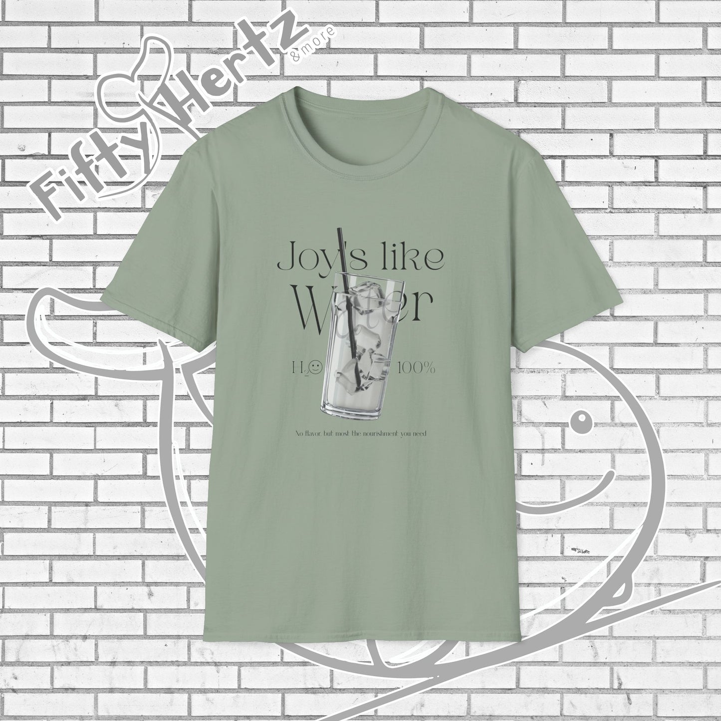 100% H2O (Light) Unisex T-Shirt