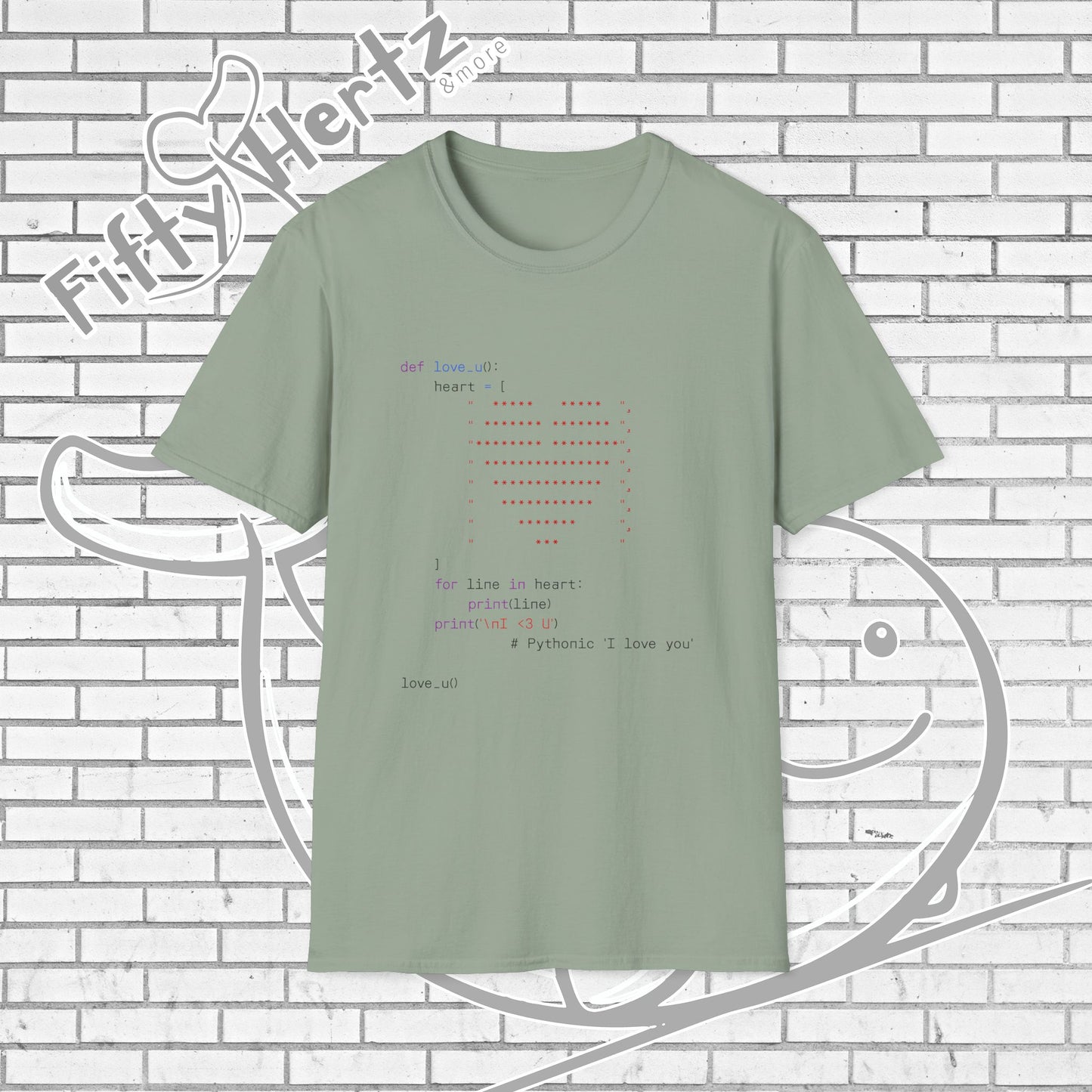 Coding for LOVE (Light) Unisex T-Shirt