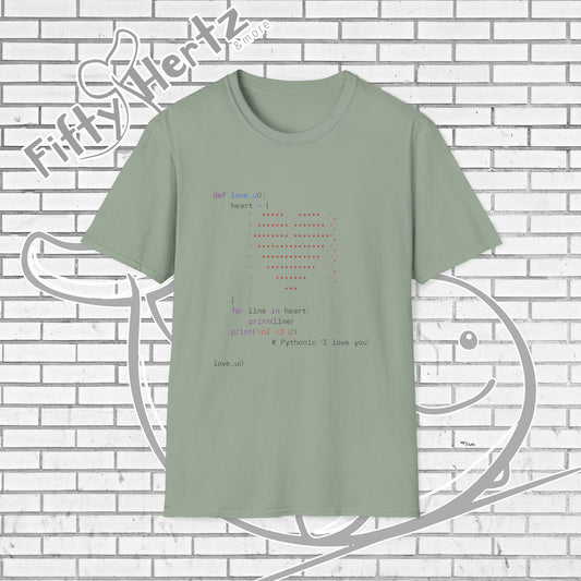Coding for LOVE (Light) Unisex T-Shirt
