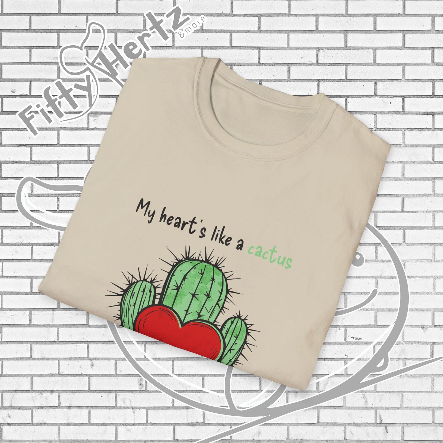 Heart's like a Cactus Unisex T-Shirt