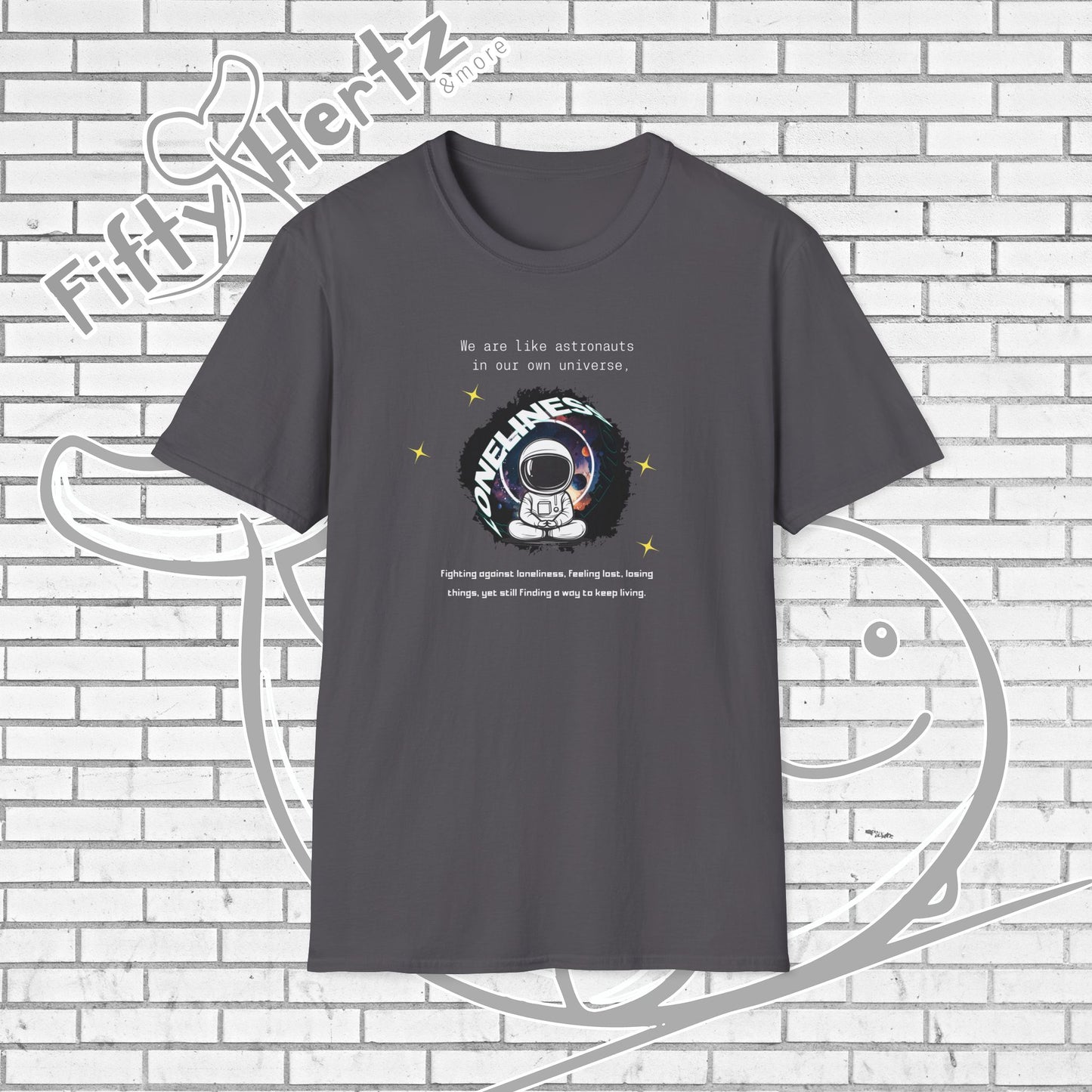 Lonely Universe (Dark) Unisex T-shirt