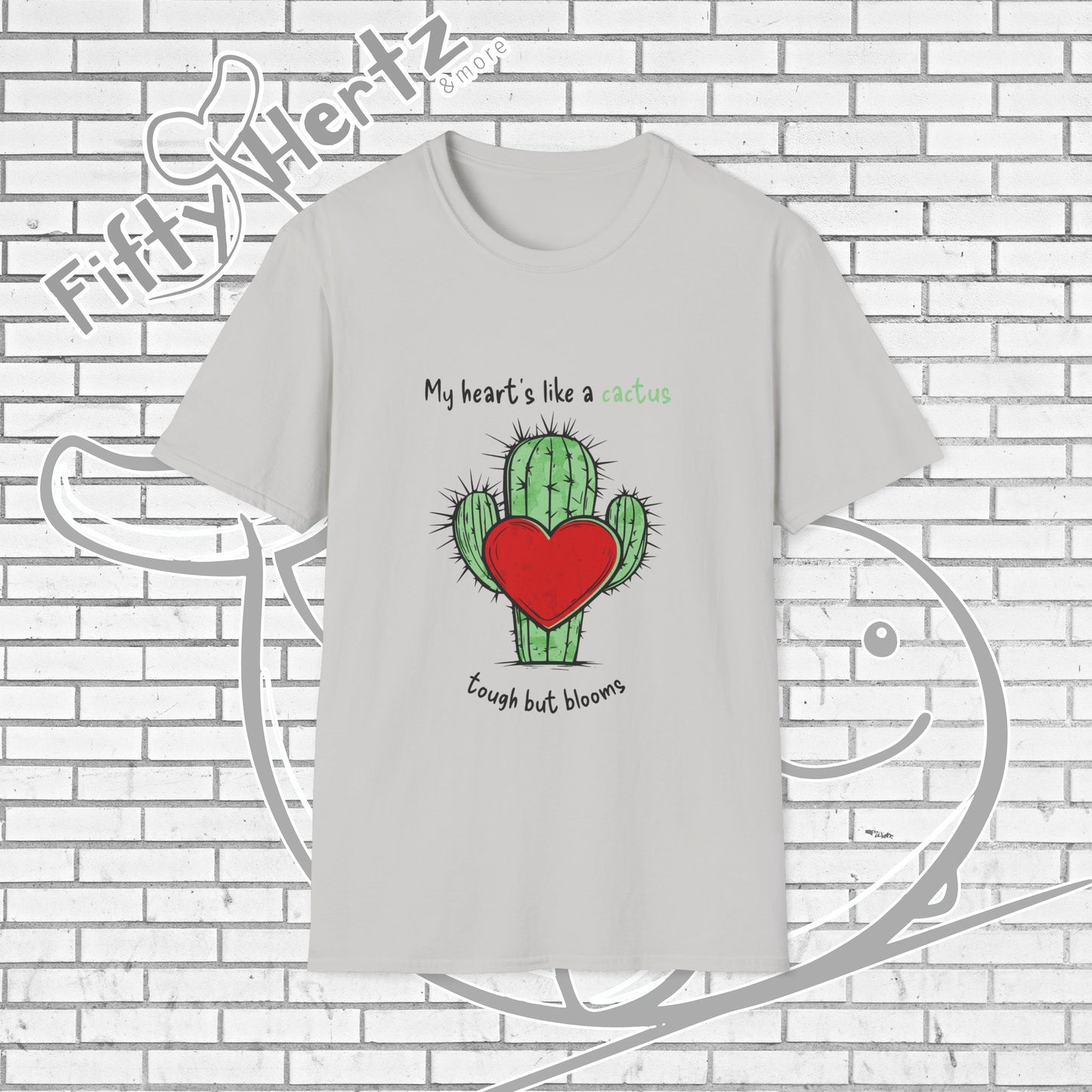 Heart's like a Cactus Unisex T-Shirt