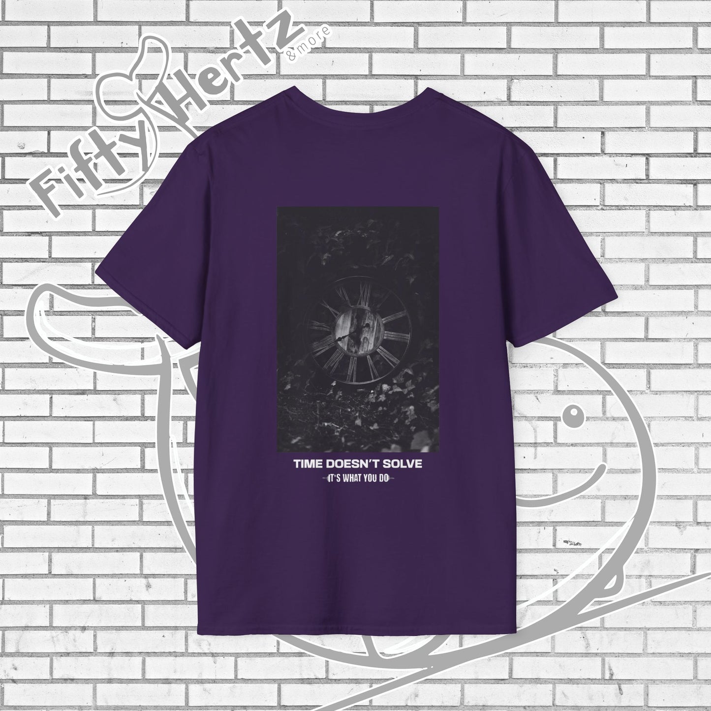 Time doesn't Solve (Dark) Unisex T-Shirt