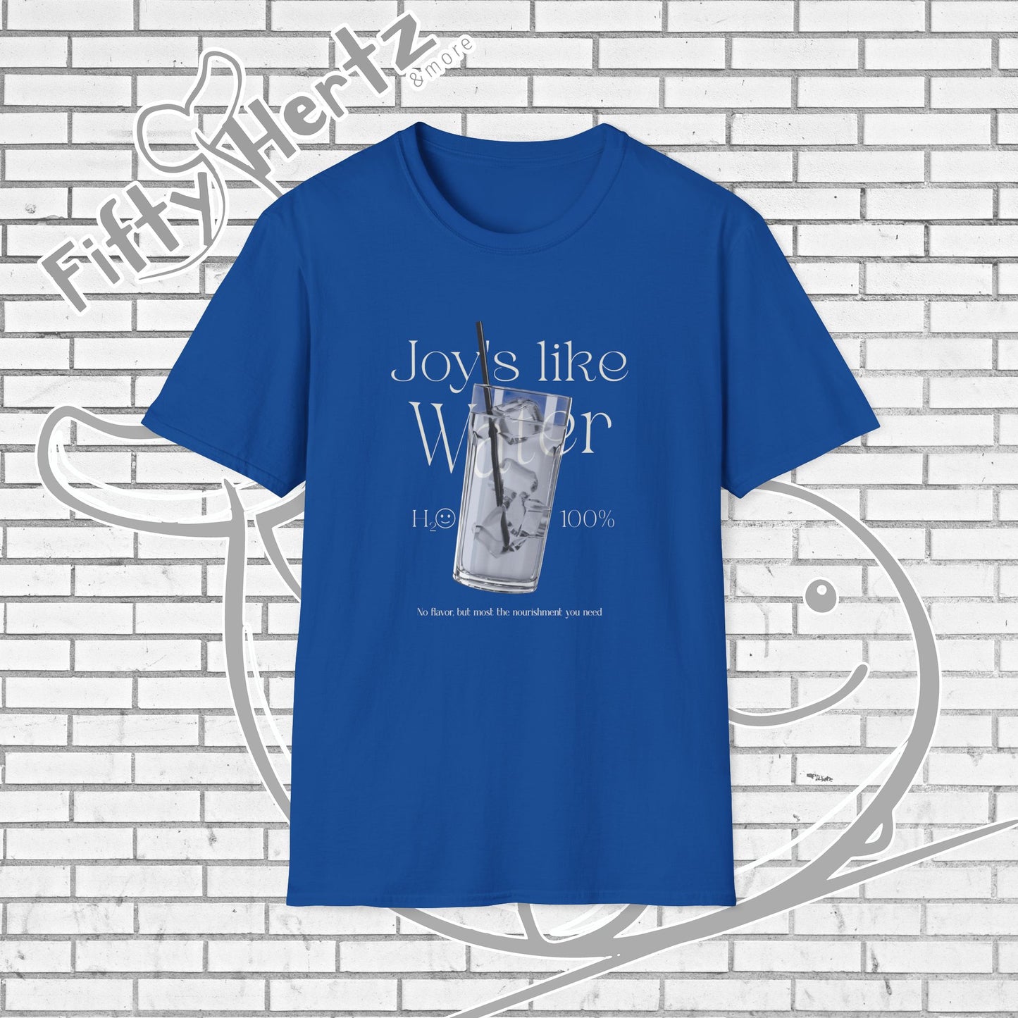 100% H2O (Dark) Unisex T-Shirt