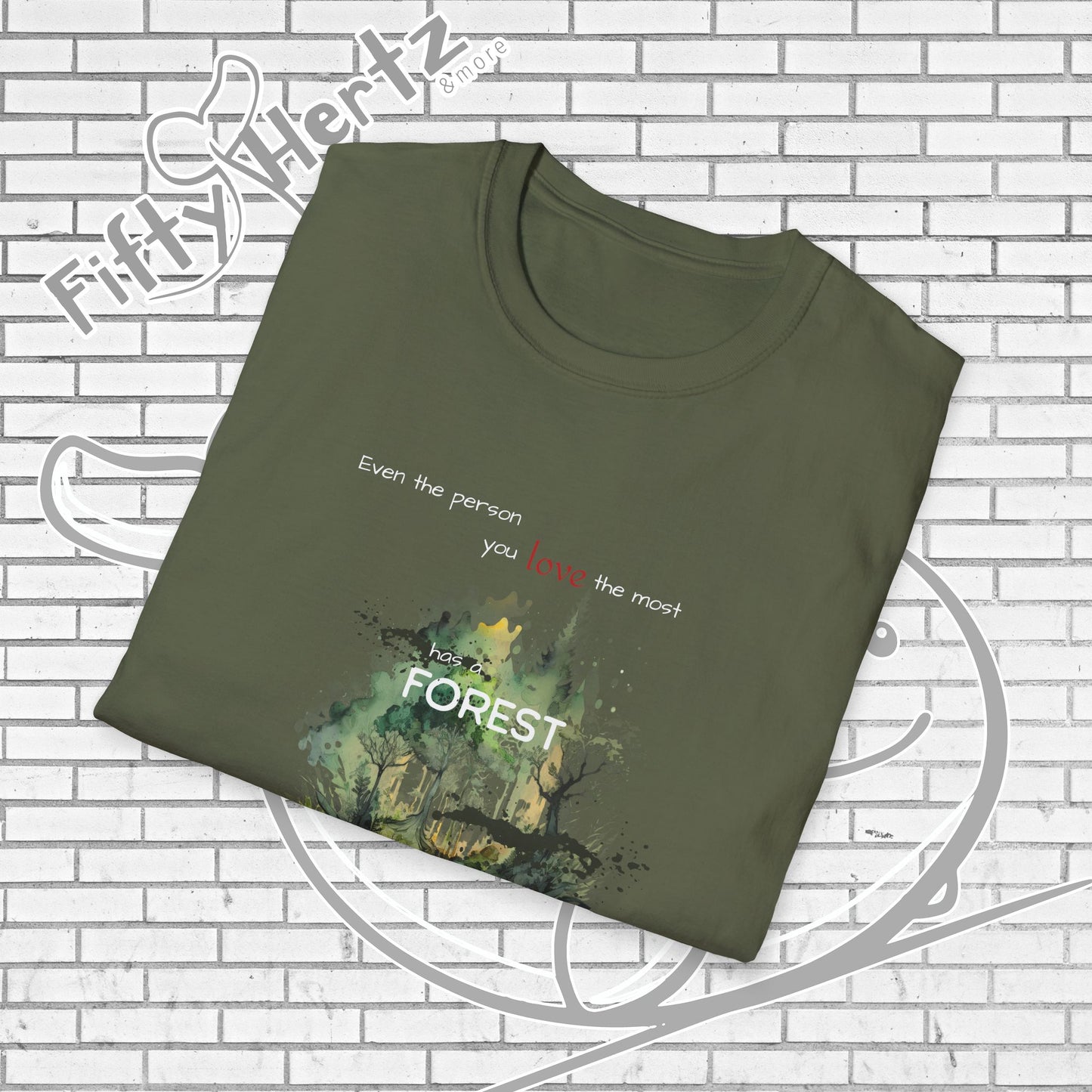Unreached Forest (Dark) Unisex T-Shirt