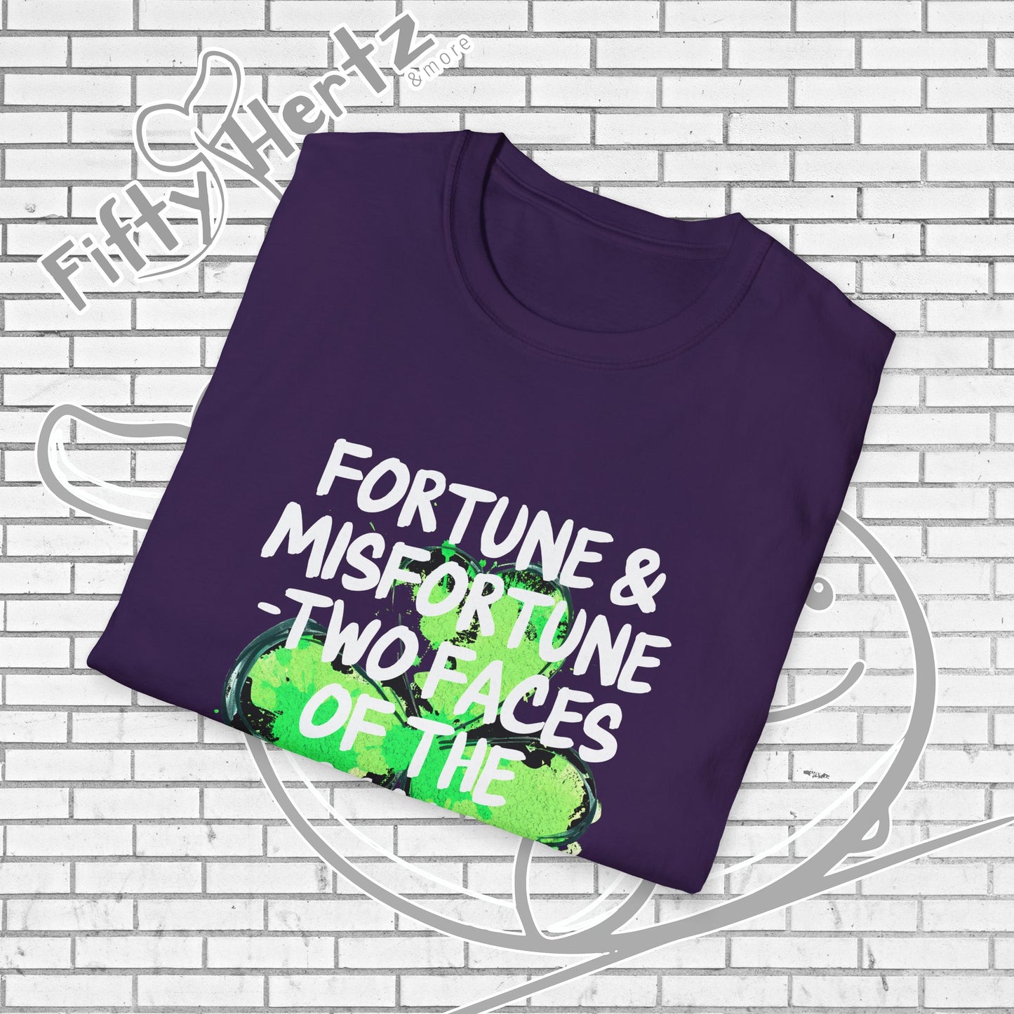 Fortune & Misfortune (Dark) Unisex T-Shirt