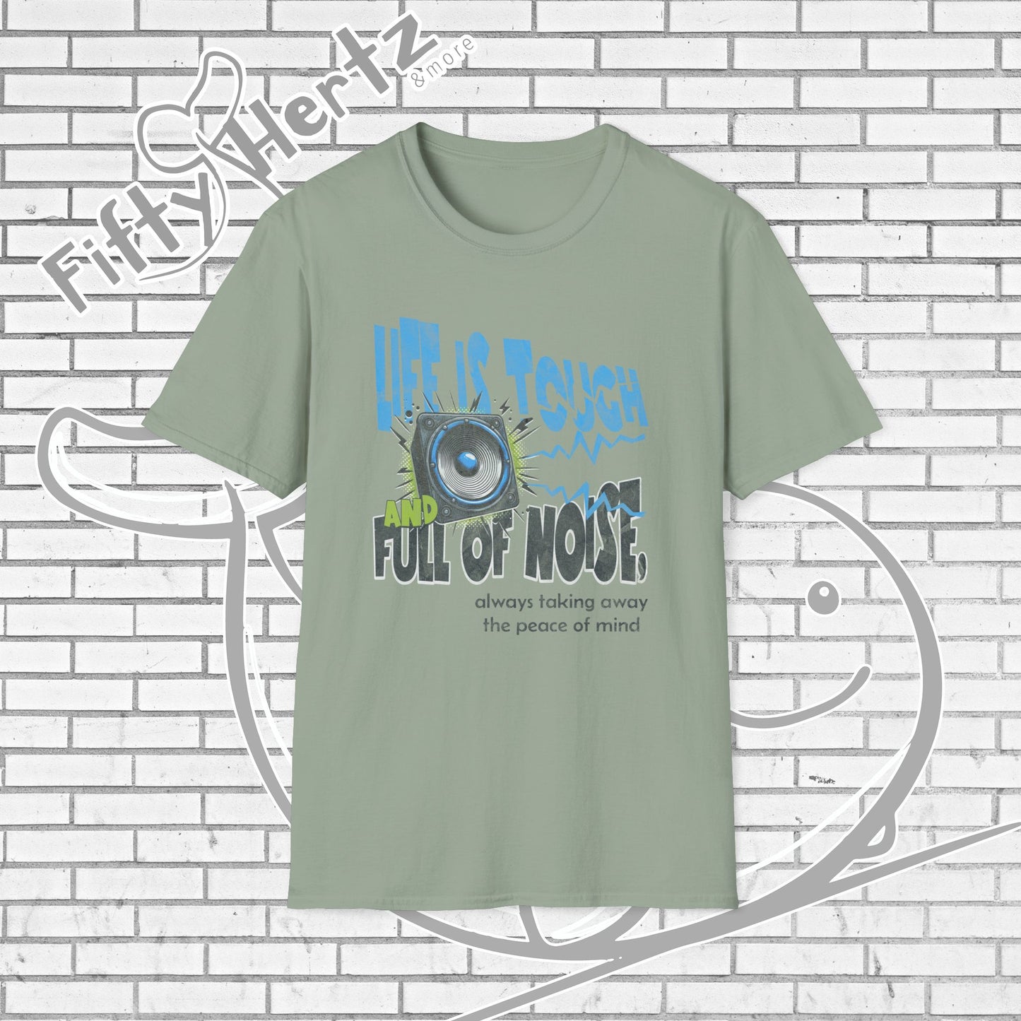 Full of Noise (Light) Unisex T-Shirt