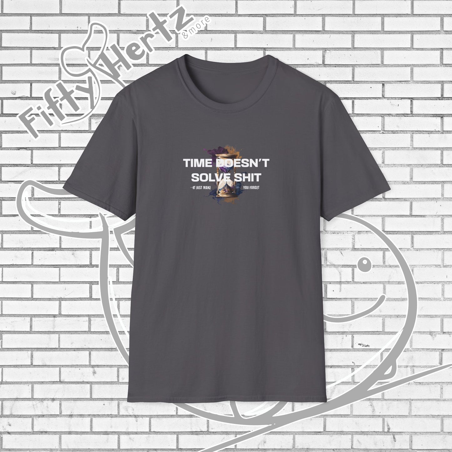 Time doesn't Solve (Dark) Unisex T-Shirt