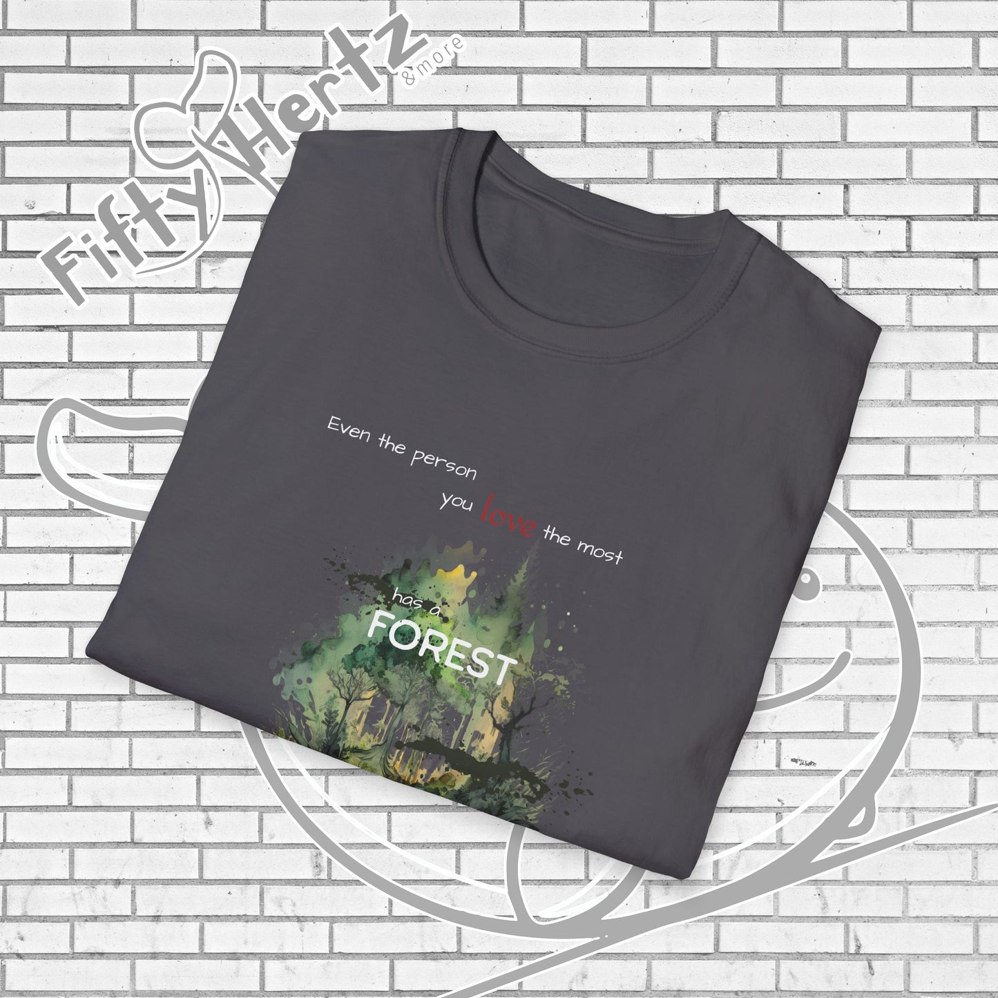 Unreached Forest (Dark) Unisex T-Shirt