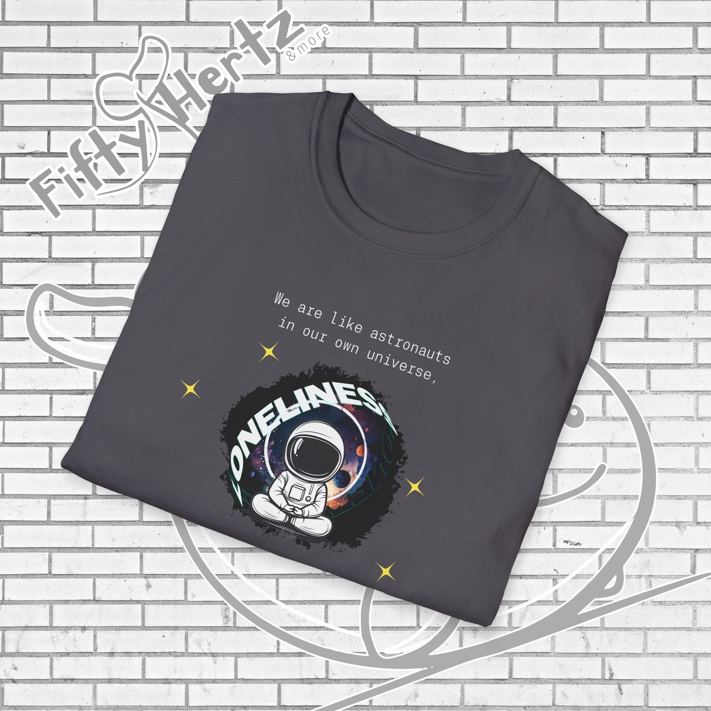 Lonely Universe (Dark) Unisex T-shirt