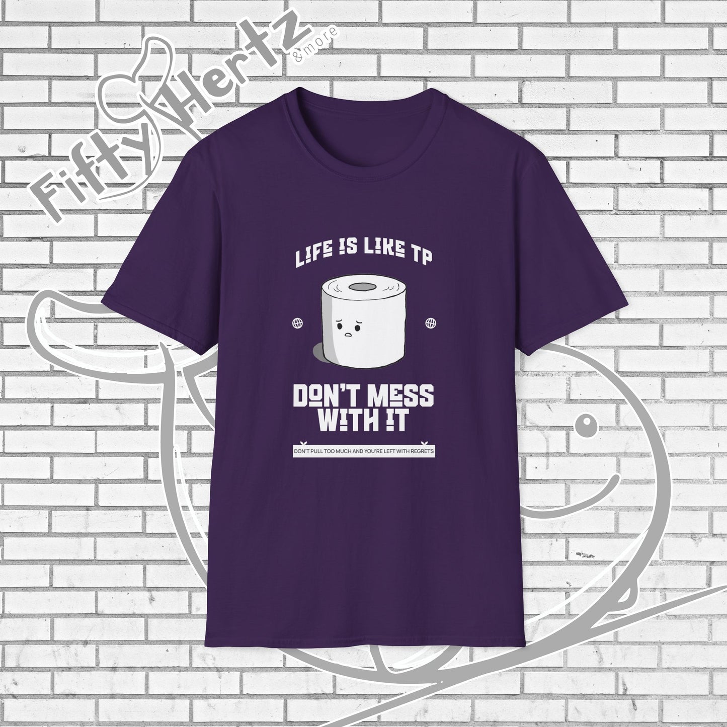 Life's like TP (Dark) Unisex T-Shirt