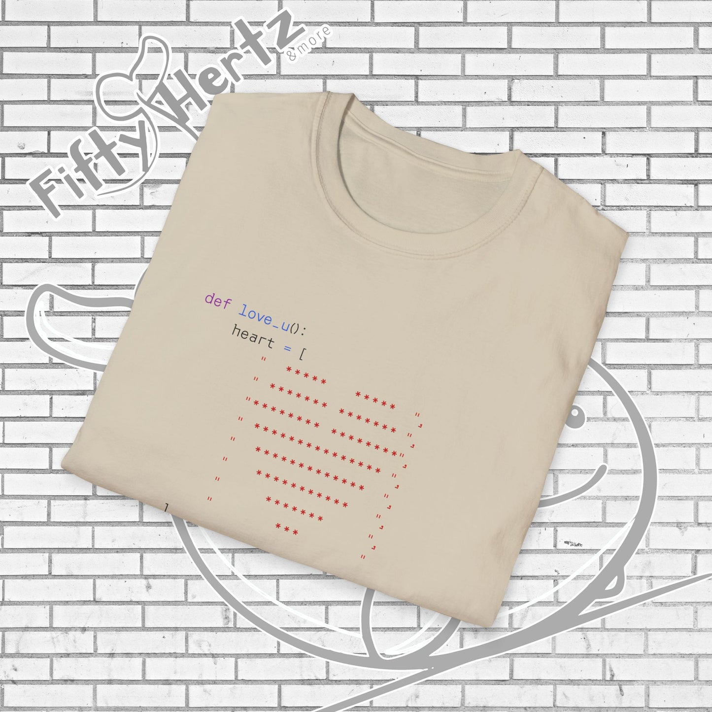 Coding for LOVE (Light) Unisex T-Shirt