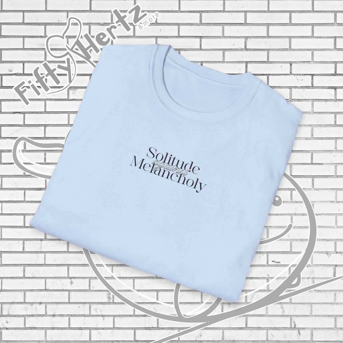 Sad Solitude (Light) Unisex T-shirt