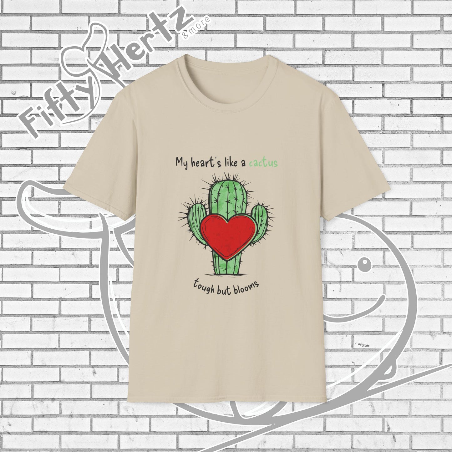 Heart's like a Cactus Unisex T-Shirt