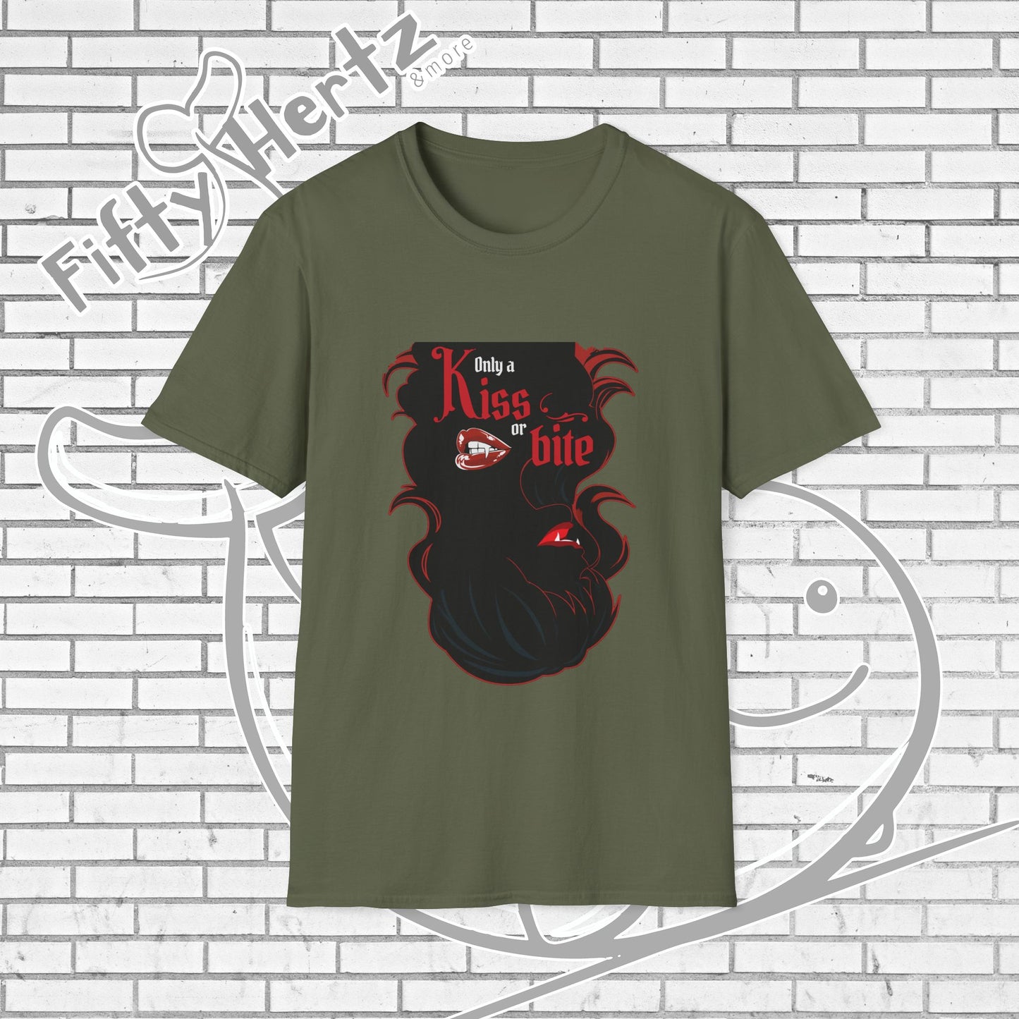 Kiss OR bite? Unisex T-Shirt
