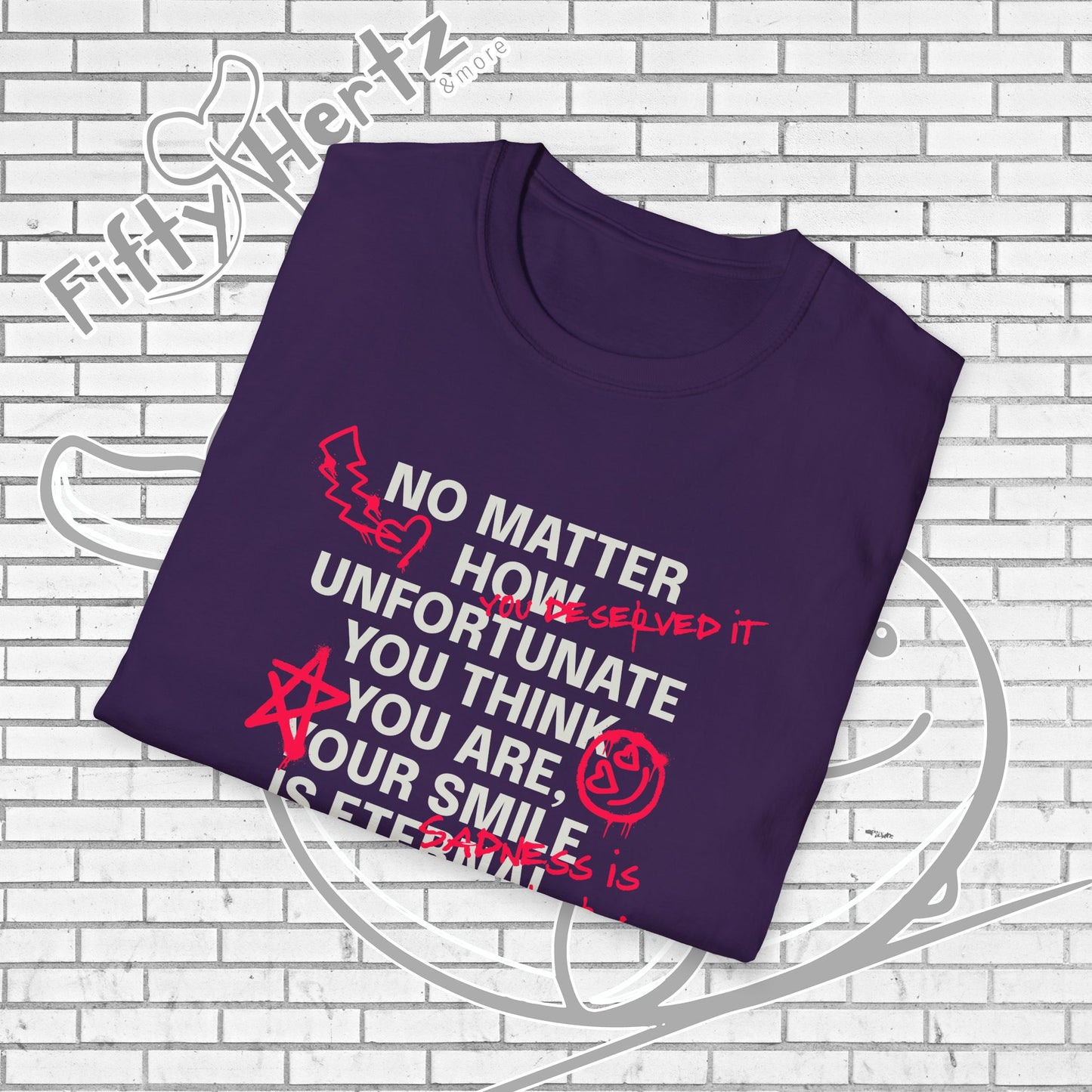 Eternal Smile (Dark) Unisex T-Shirt