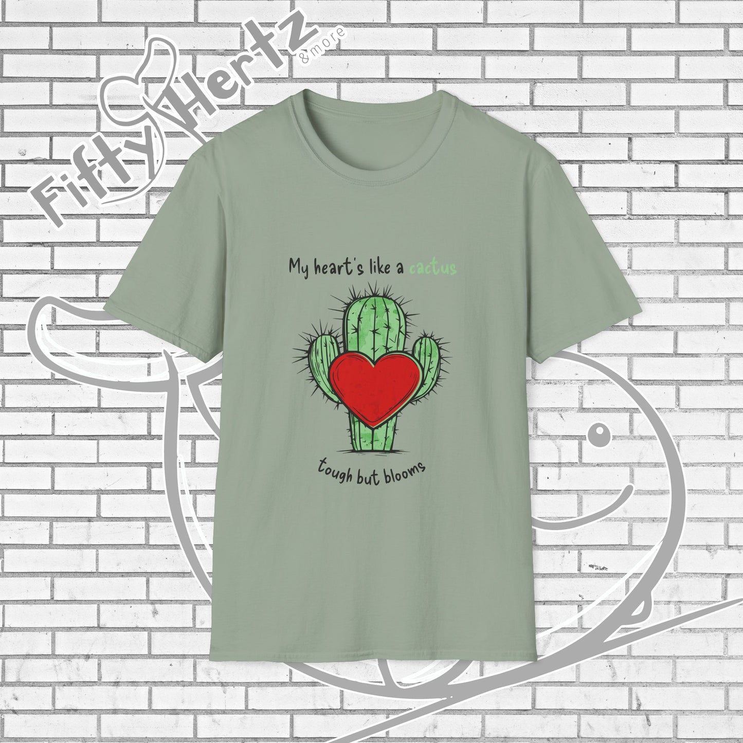 Heart's like a Cactus Unisex T-Shirt