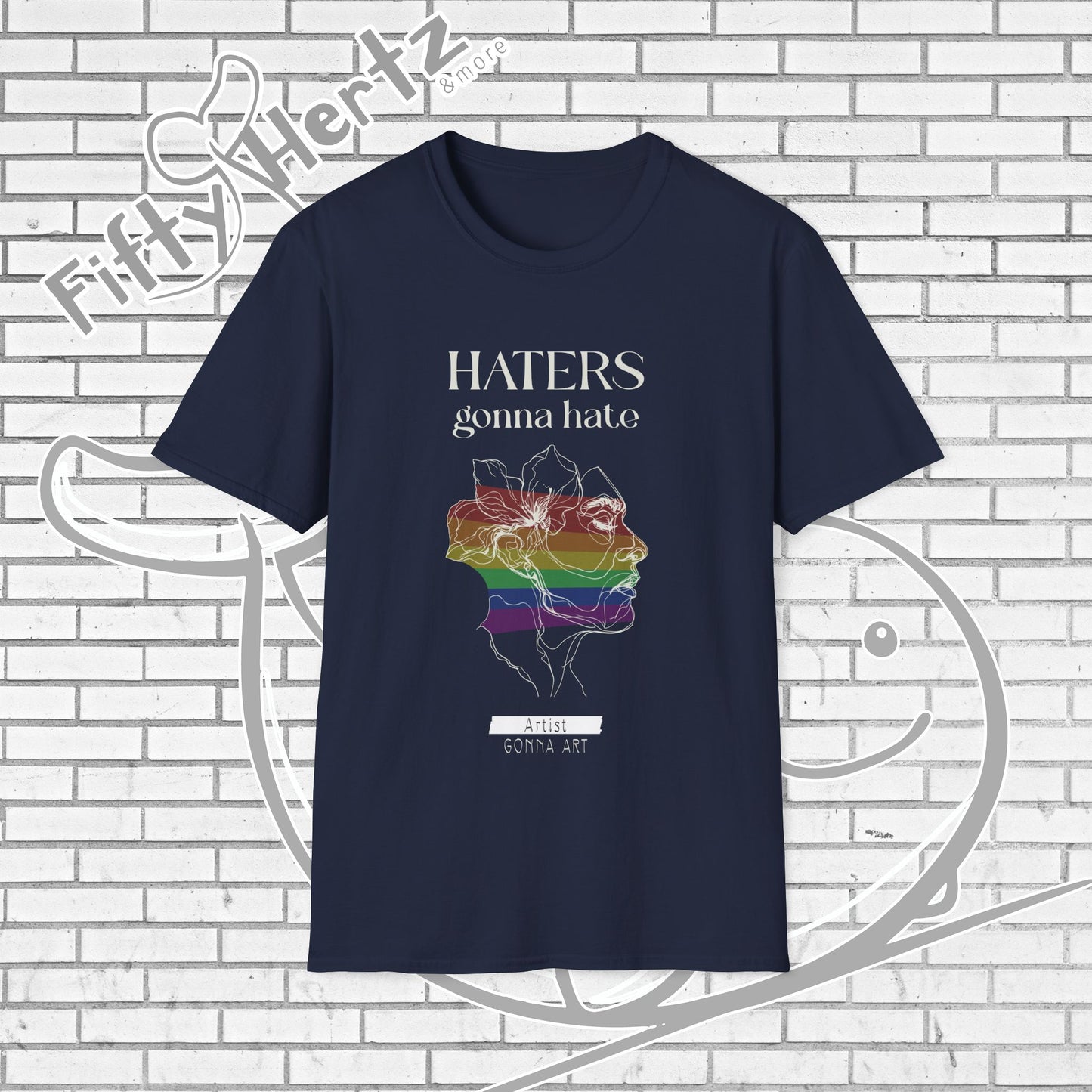 Haters gonna HATE (Dark) Unisex T-Shirt