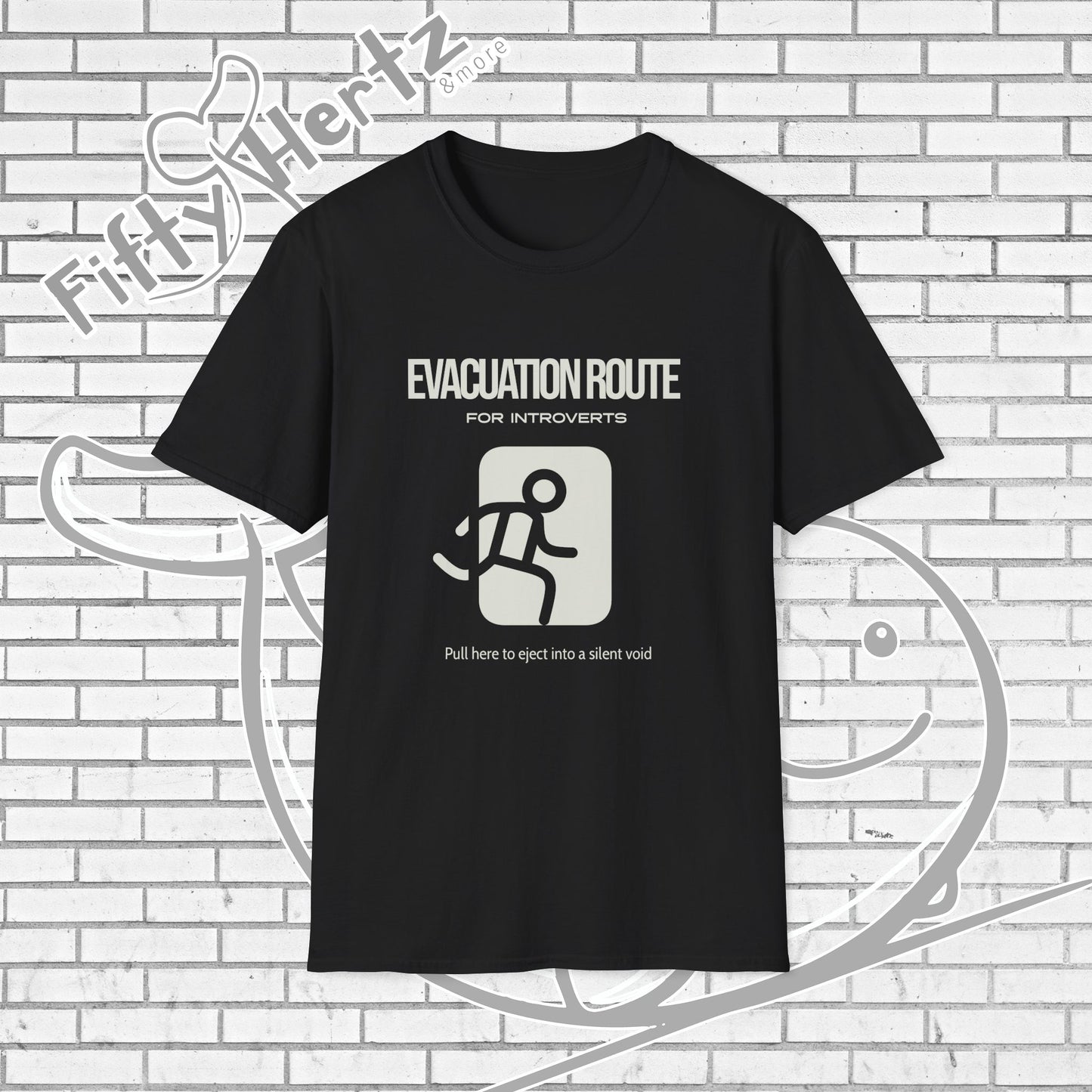 Evacuation Route (Dark) Unisex T-Shirt