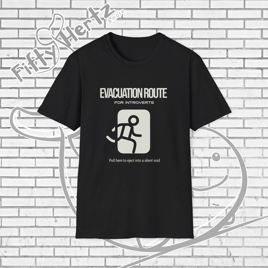 Evacuation Route (Dark) Unisex T-Shirt