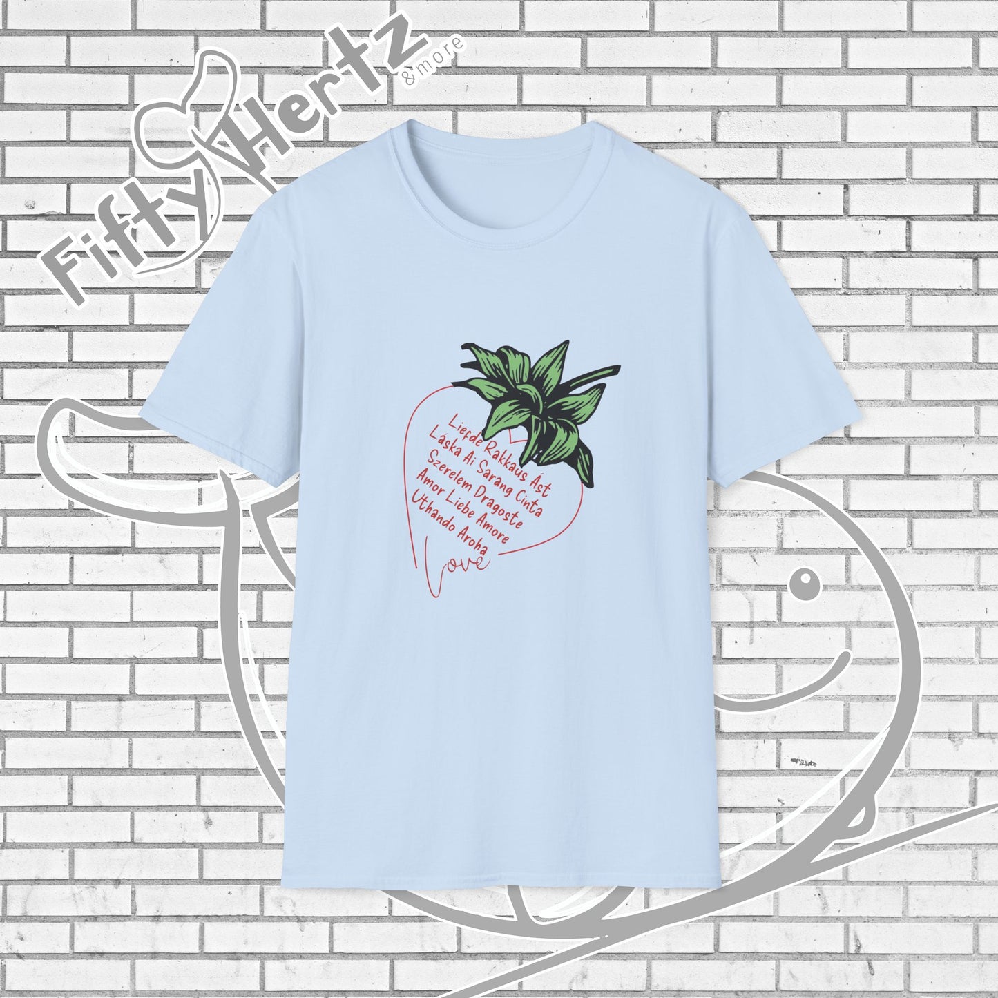 Strawberry Love Unisex T-Shirt