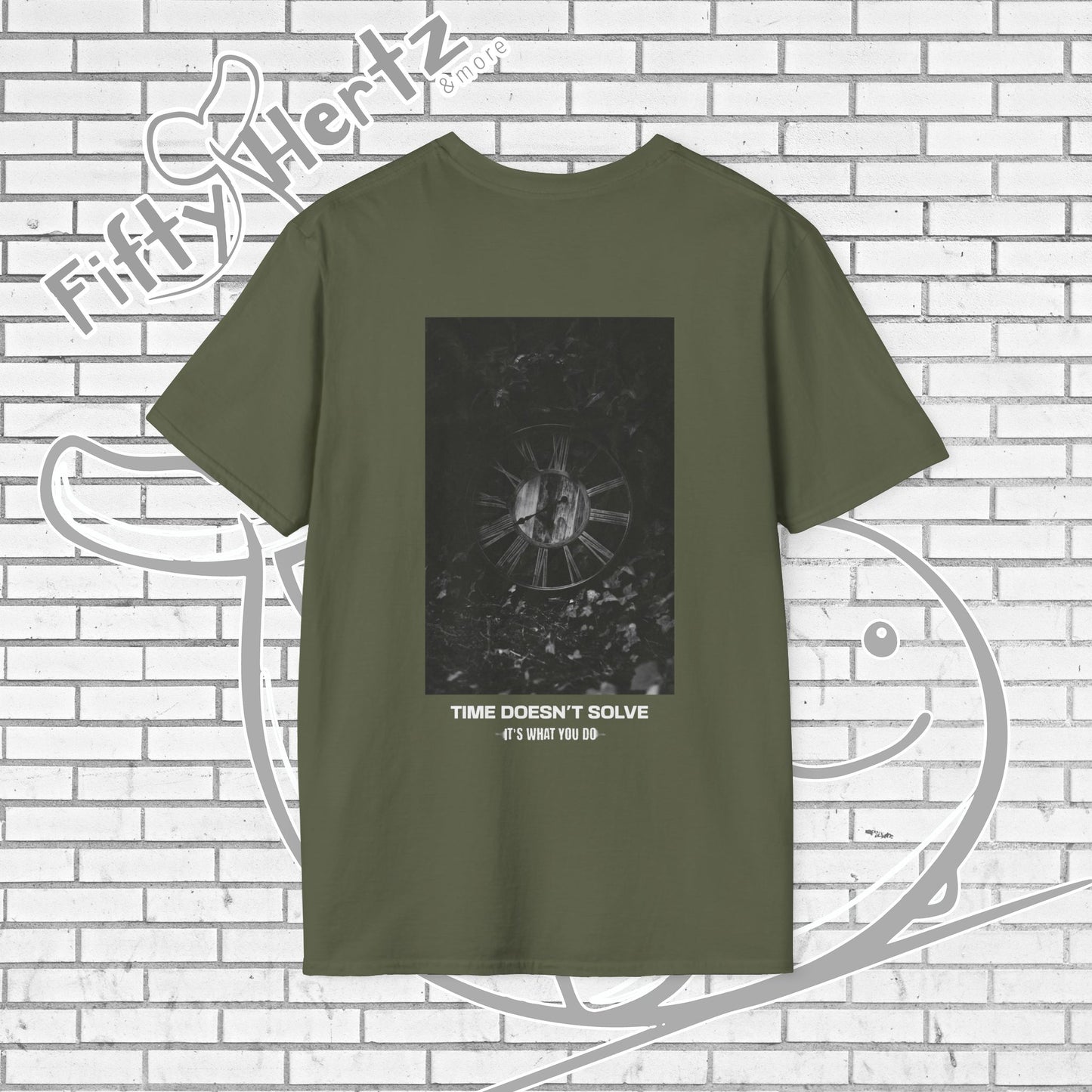 Time doesn't Solve (Dark) Unisex T-Shirt