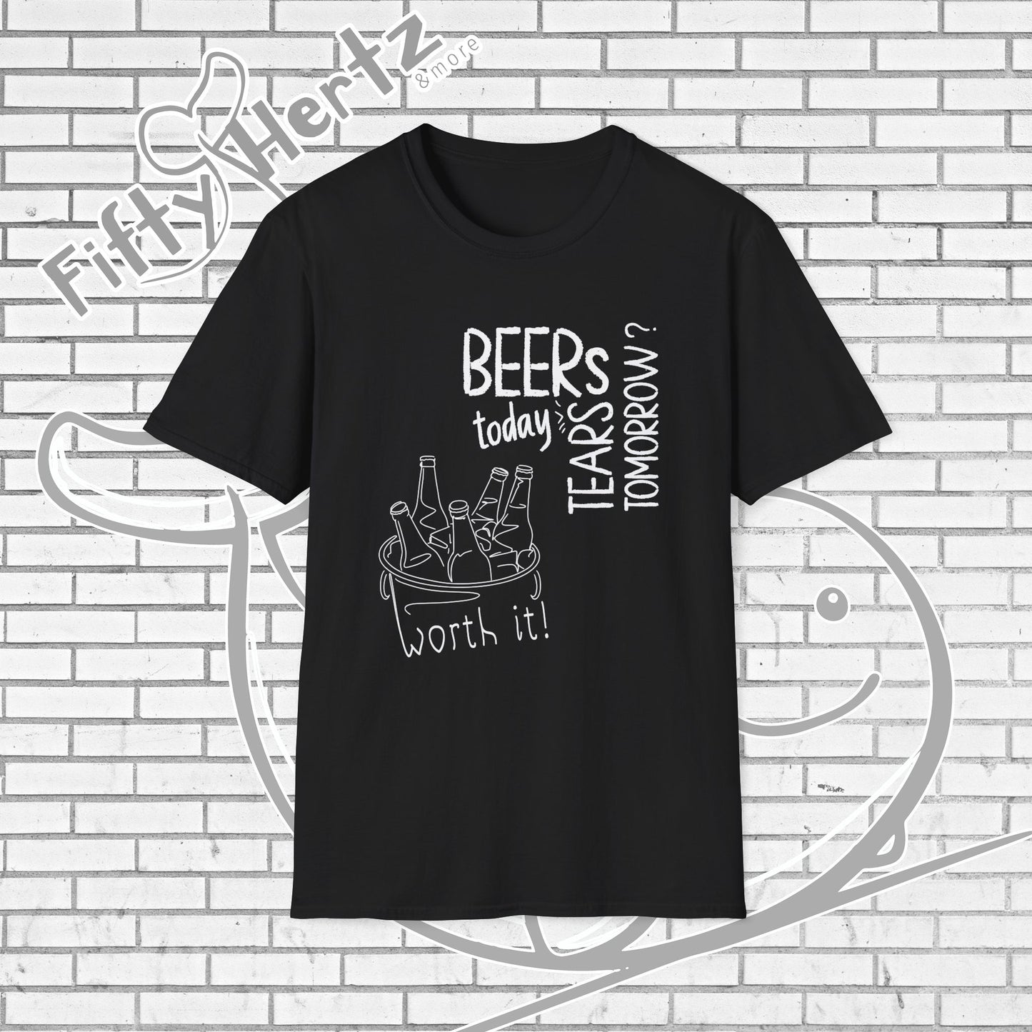 Beer's TODAY (Dark) Unisex T-Shirt