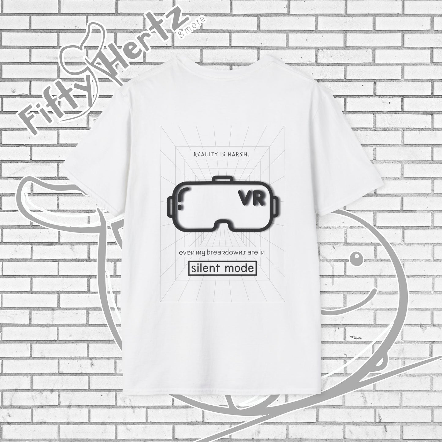 Virtual Reality (Light) Unisex T-shirt