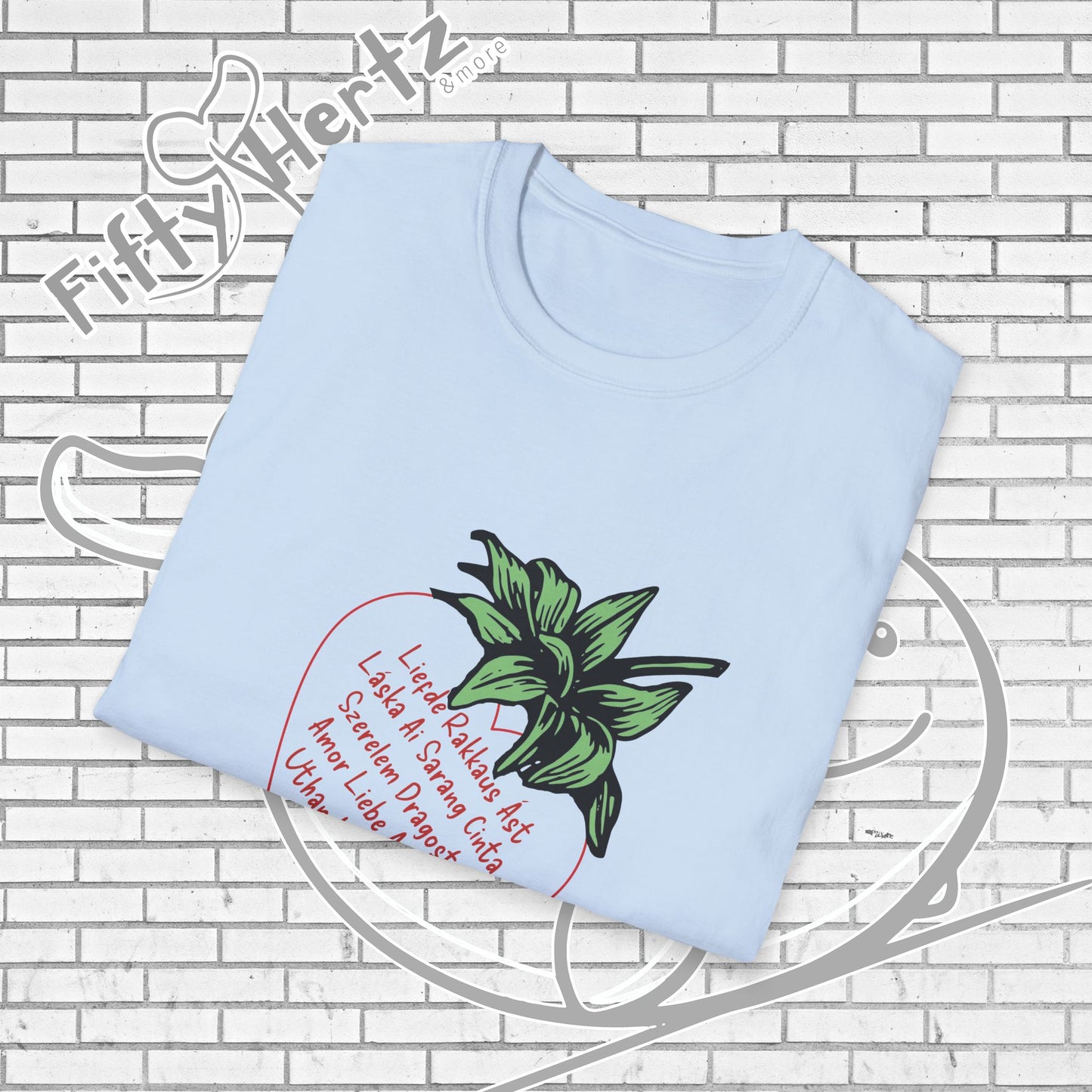 Strawberry Love Unisex T-Shirt