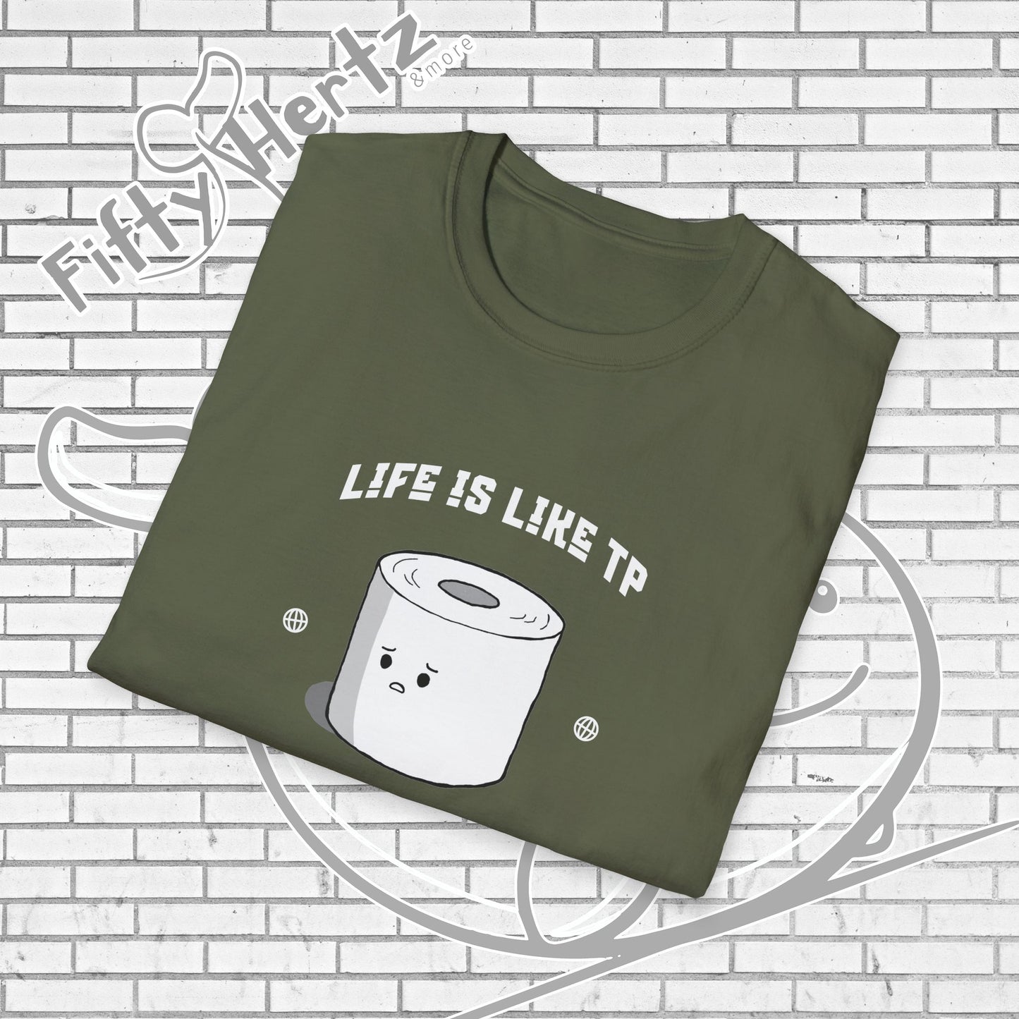Life's like TP (Dark) Unisex T-Shirt