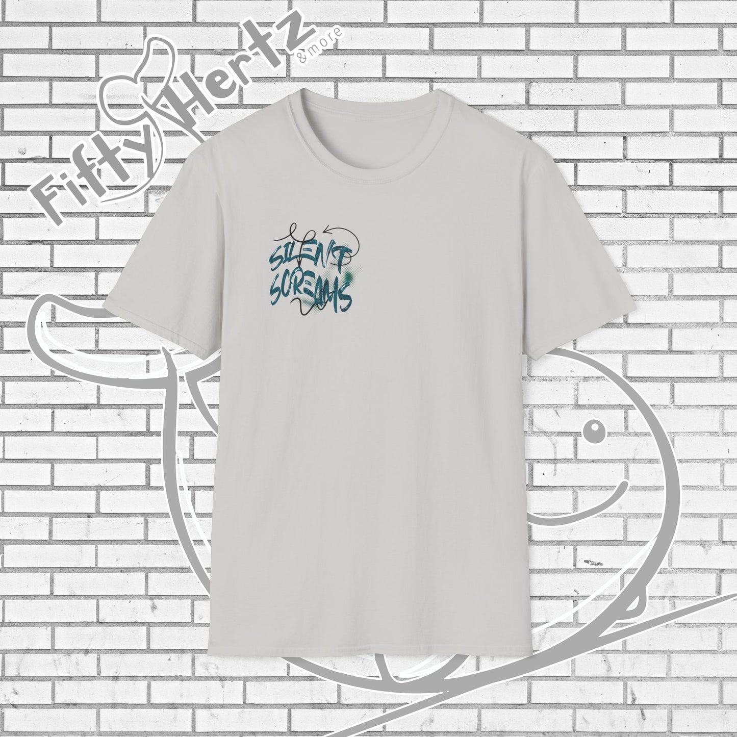 Silent Scream (Light) Unisex T-Shirt