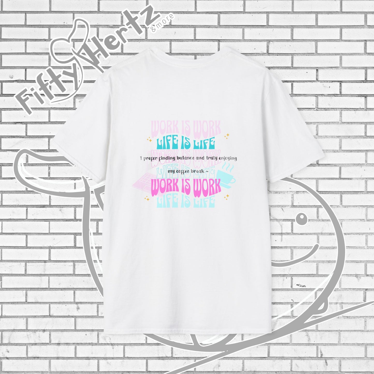 Work-life Balance (Light) Unisex T-Shirt