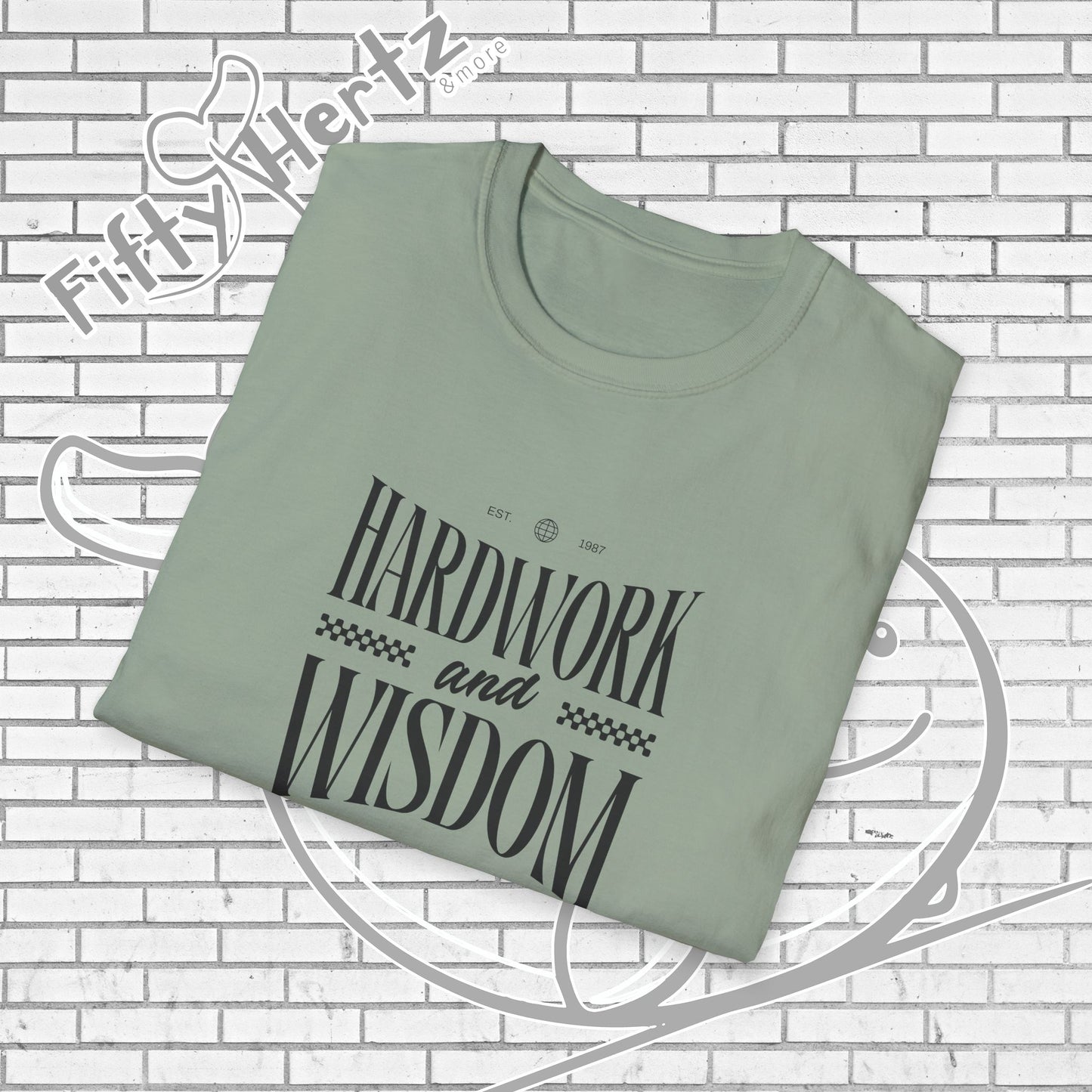 Hardwork & Wisdom (Light) Unisex T-Shirt