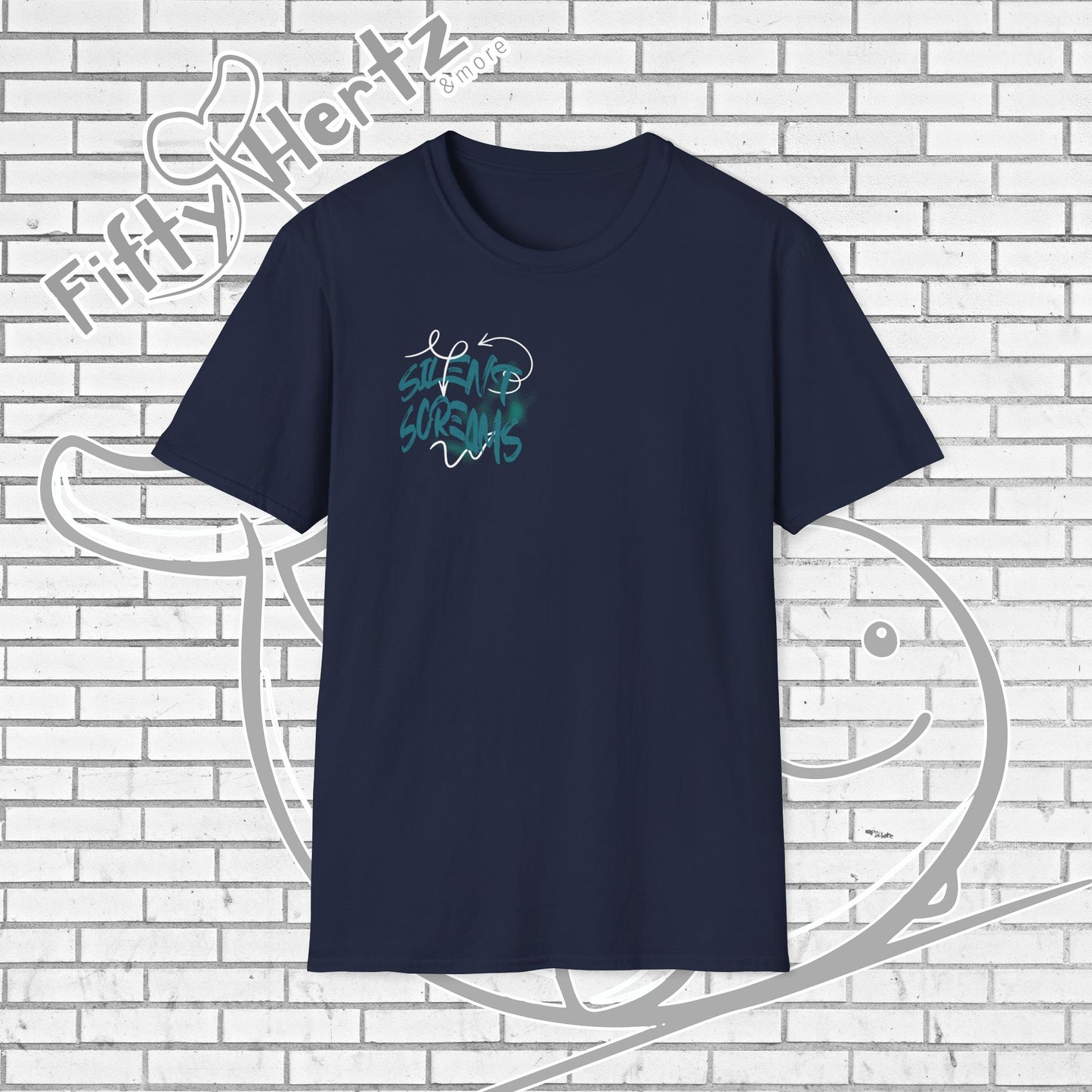 Silent Scream (Dark) Unisex T-Shirt