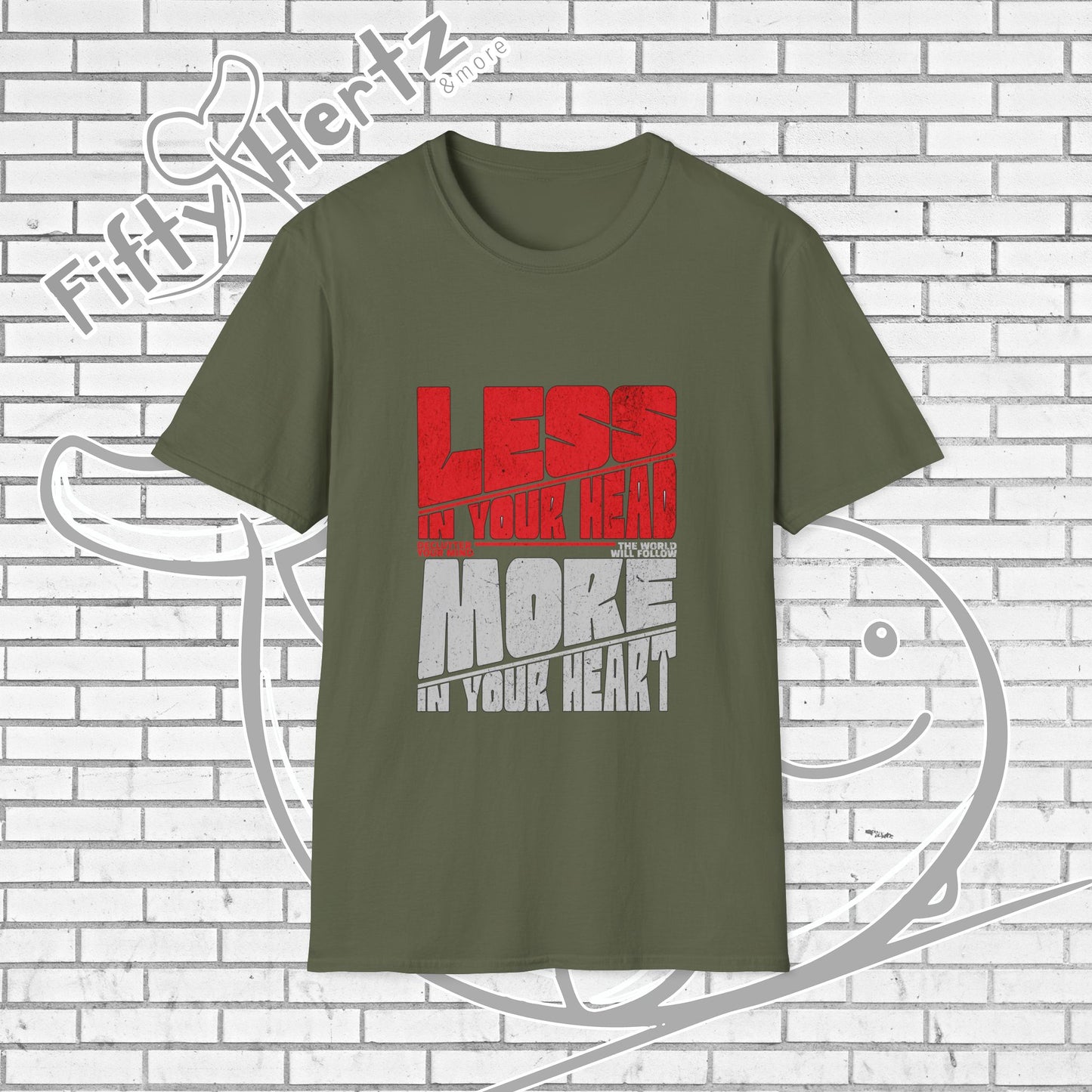 Less in HEAD Unisex T-Shirt