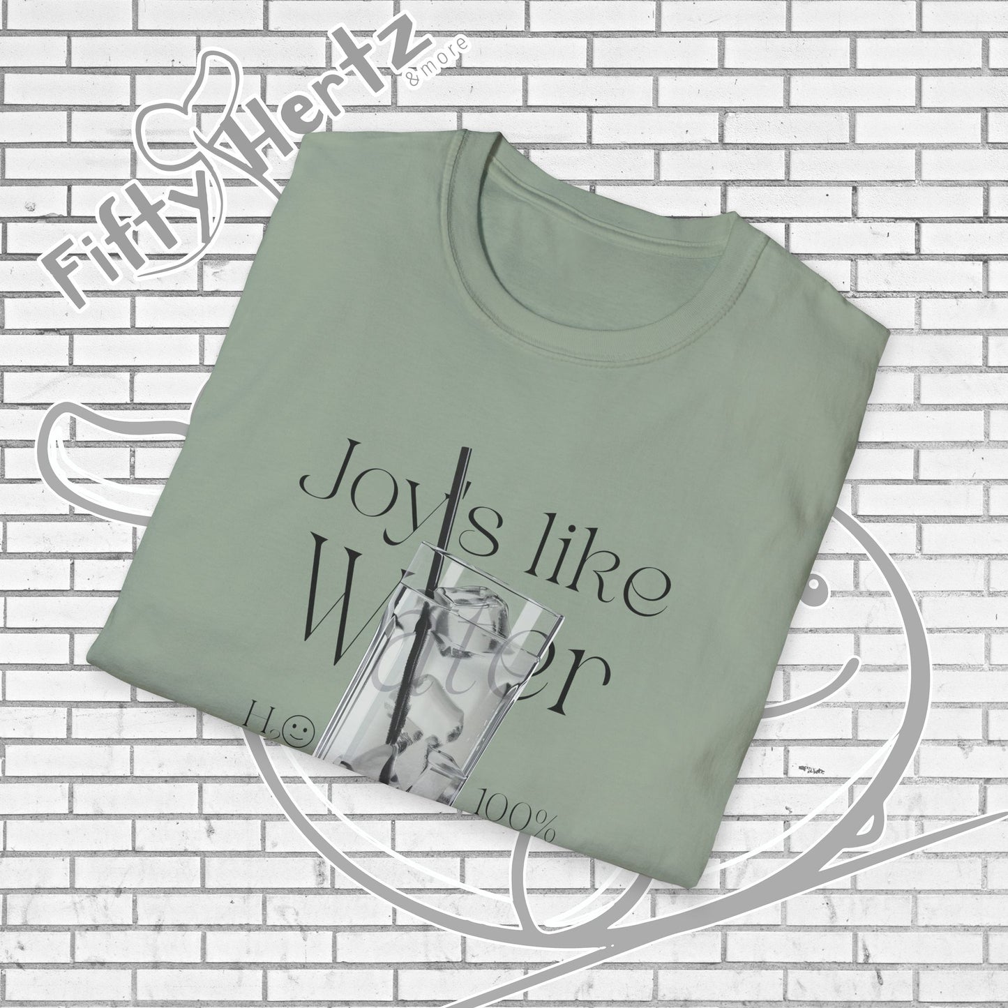 100% H2O (Light) Unisex T-Shirt