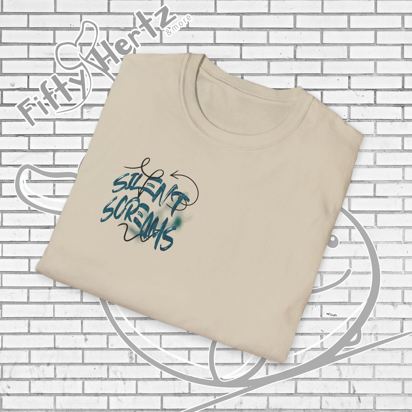 Silent Scream (Light) Unisex T-Shirt