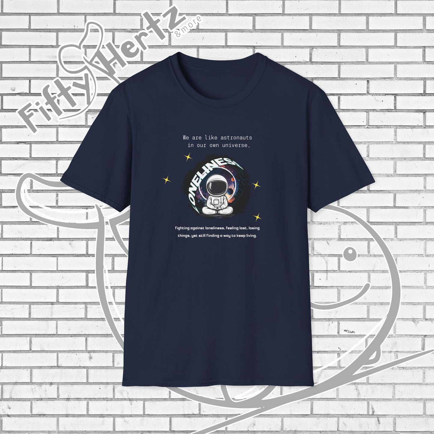 Lonely Universe (Dark) Unisex T-shirt