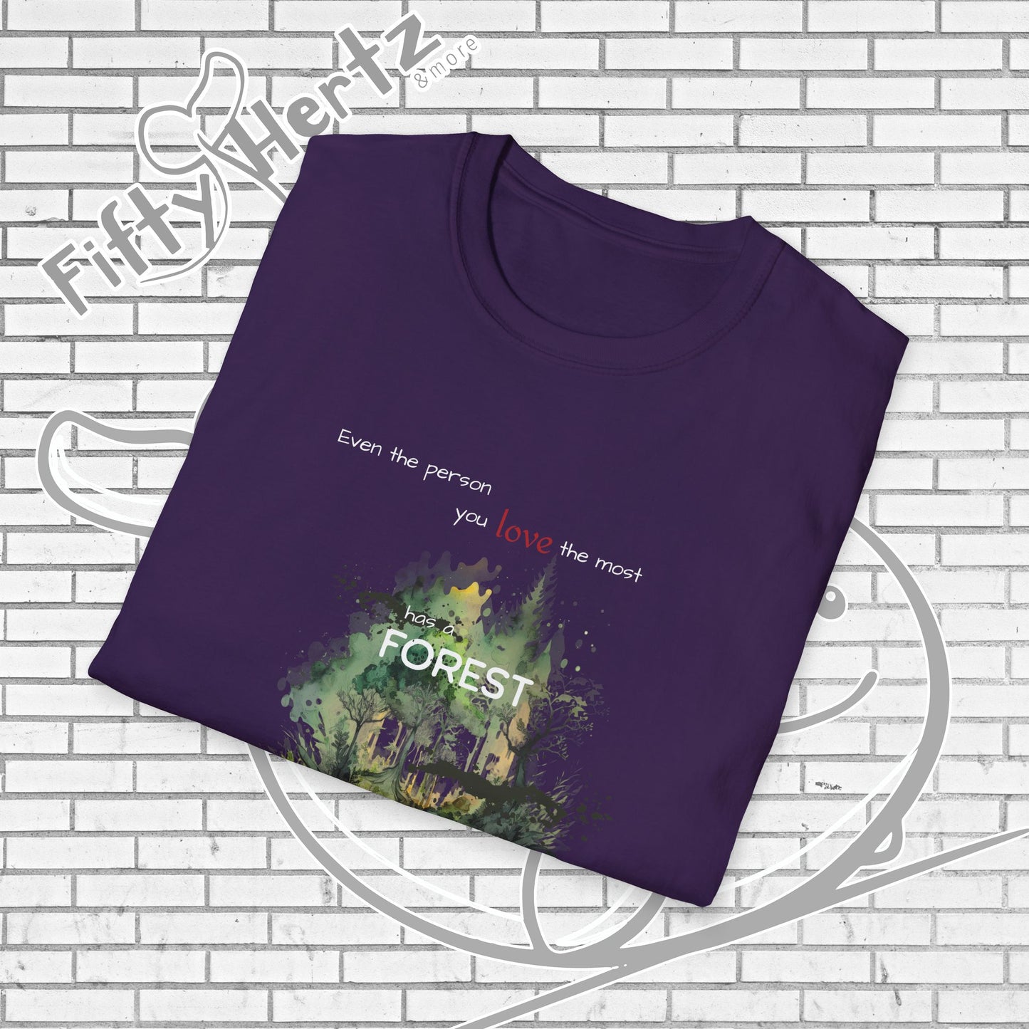 Unreached Forest (Dark) Unisex T-Shirt