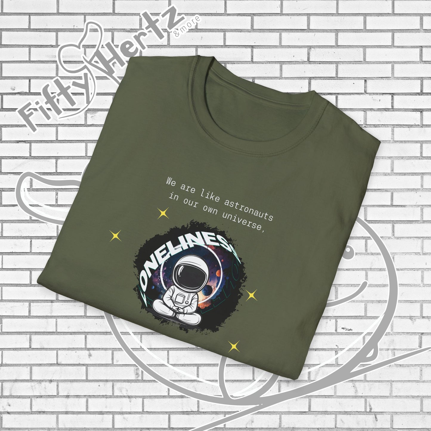Lonely Universe (Dark) Unisex T-shirt